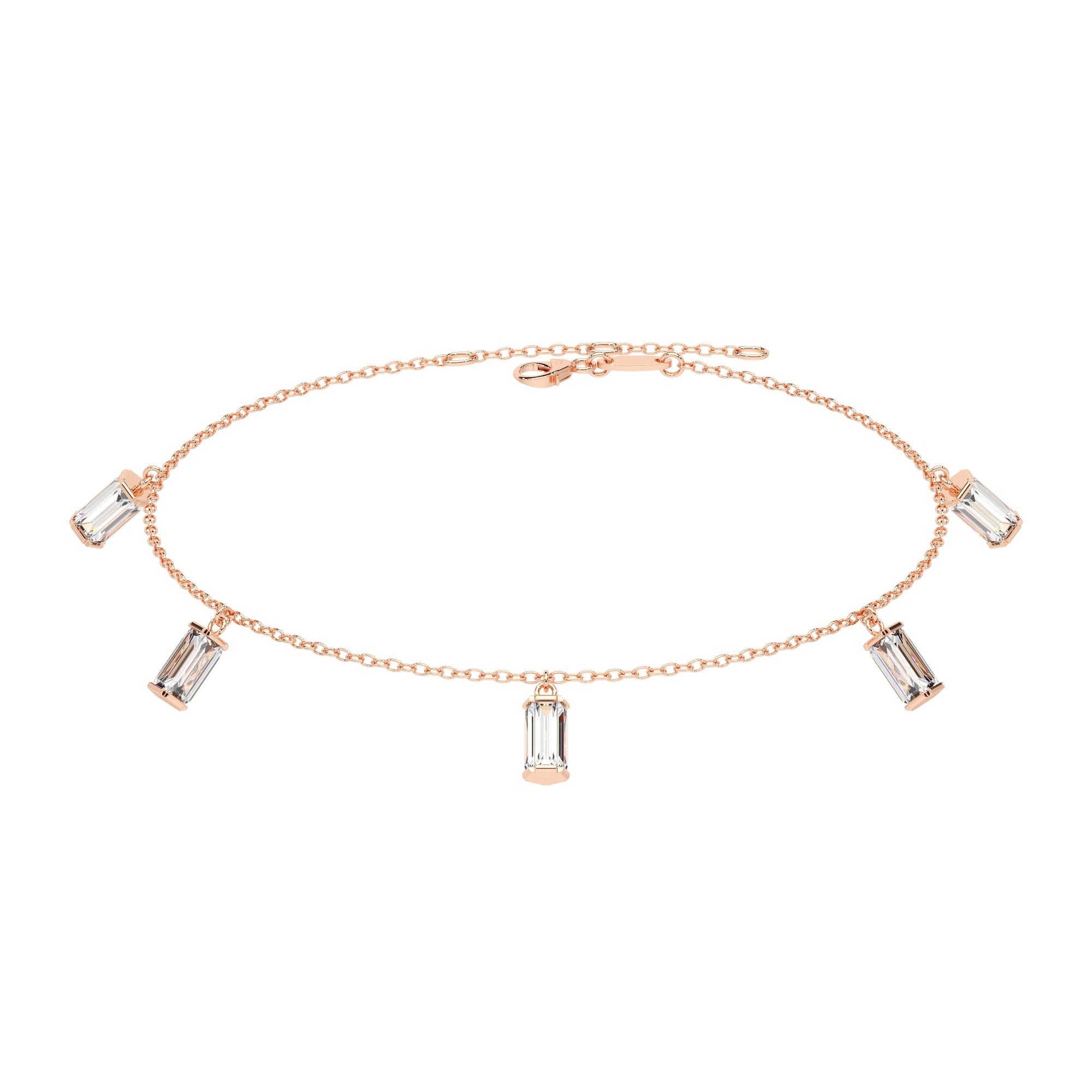 Armband Baguette hängend