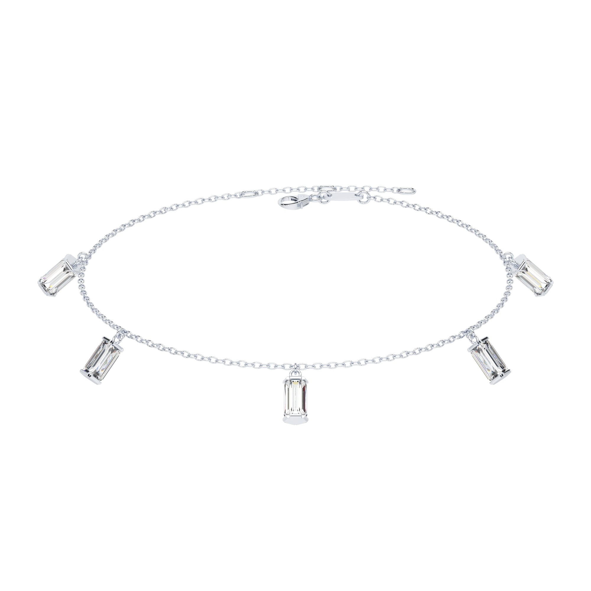 Armband Baguette hängend