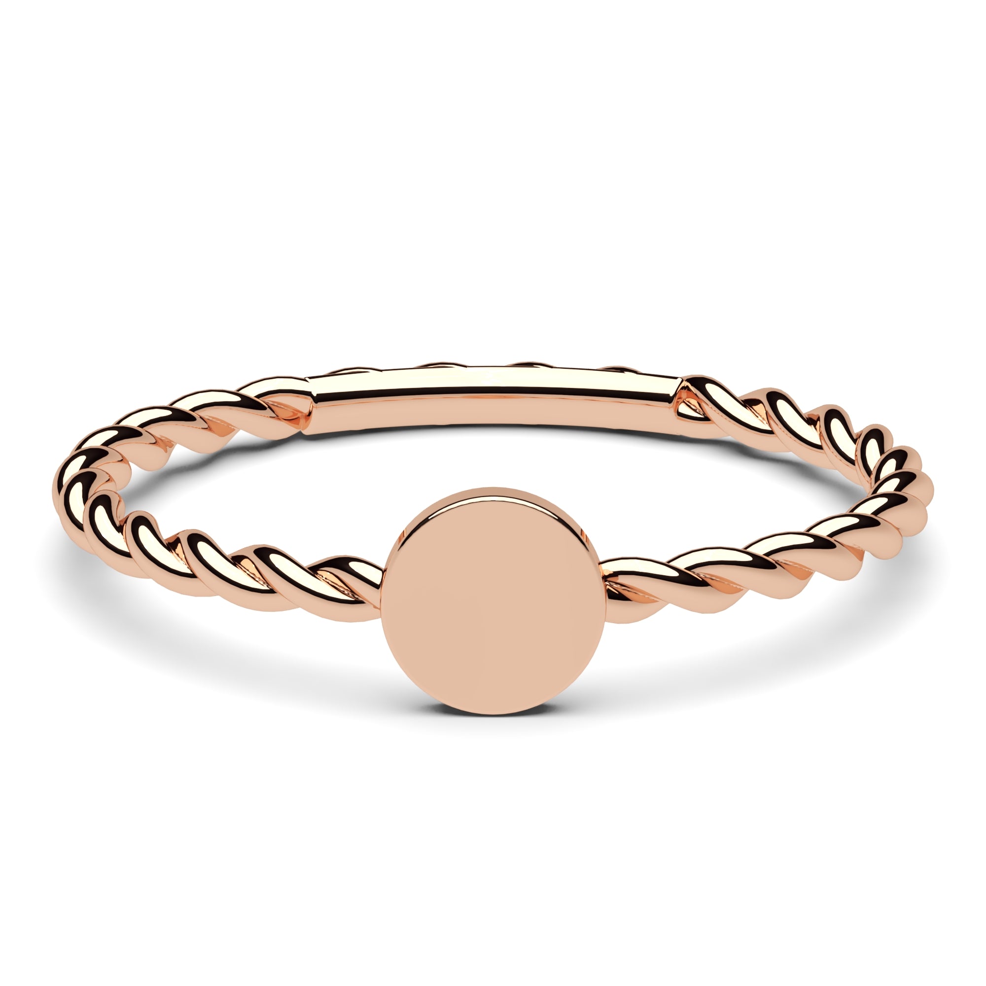 Ring Kordel Platte groß