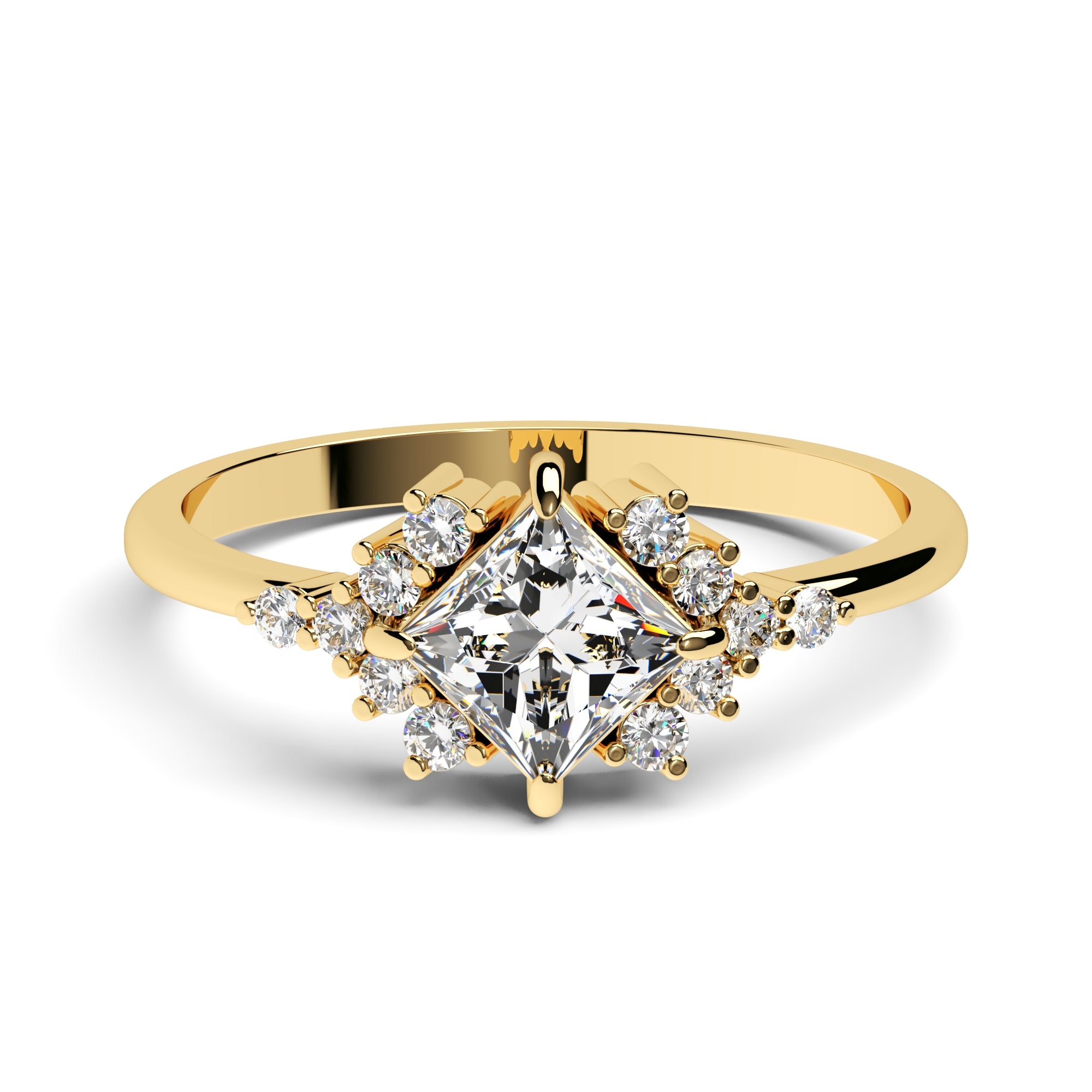 Ring Vintage Zirkonia