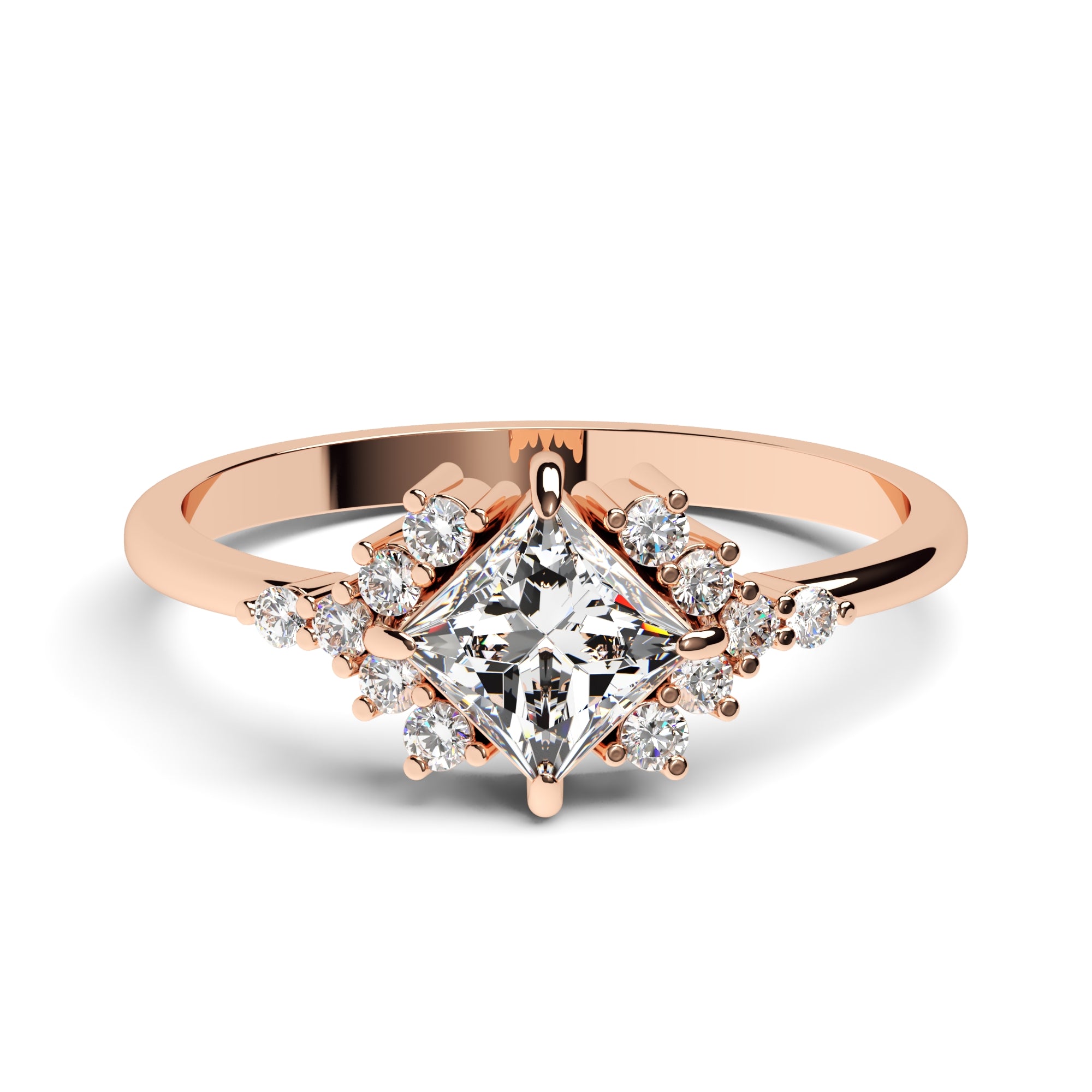 Ring Vintage Zirkonia