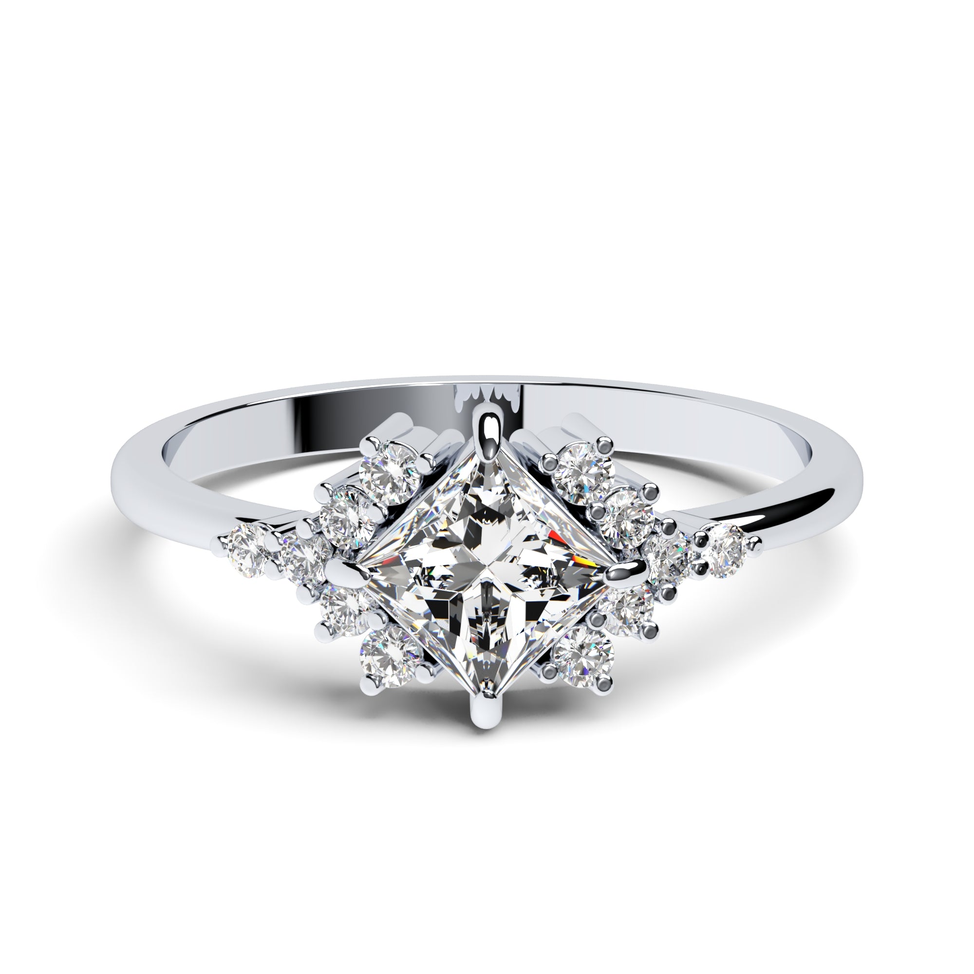 Ring Vintage Zirkonia