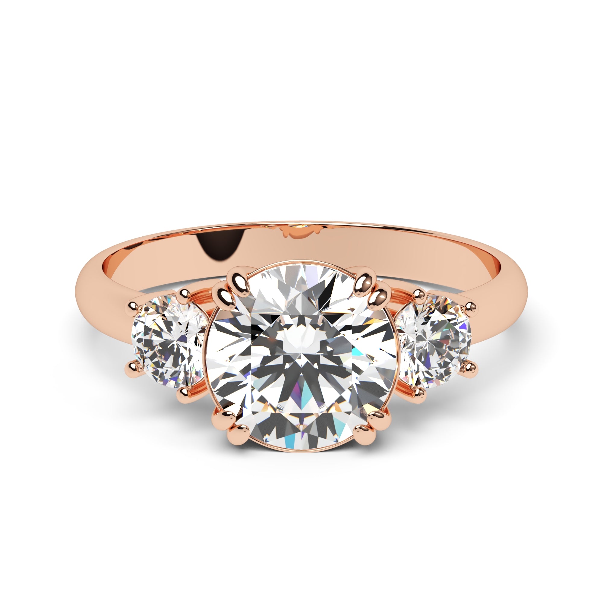 Ring drei weiße Zirkonia