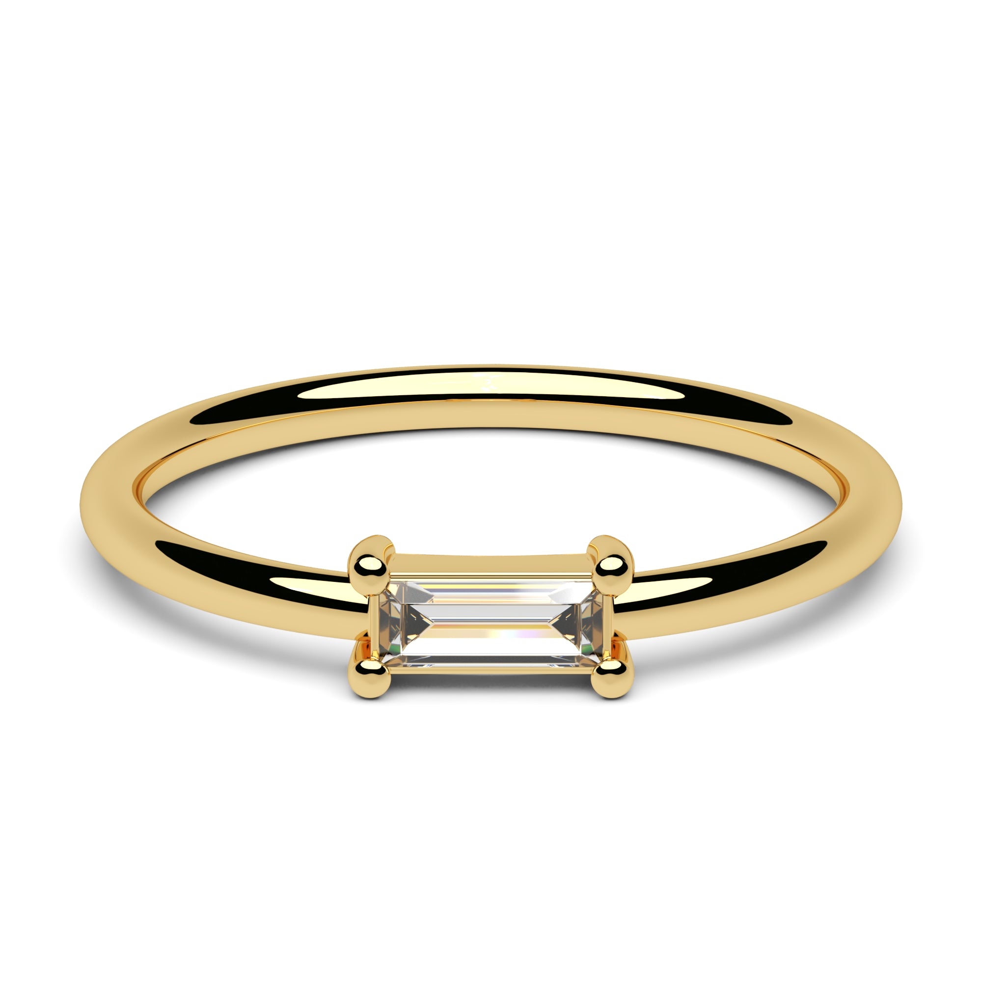 Ring Baguette Zirkonia