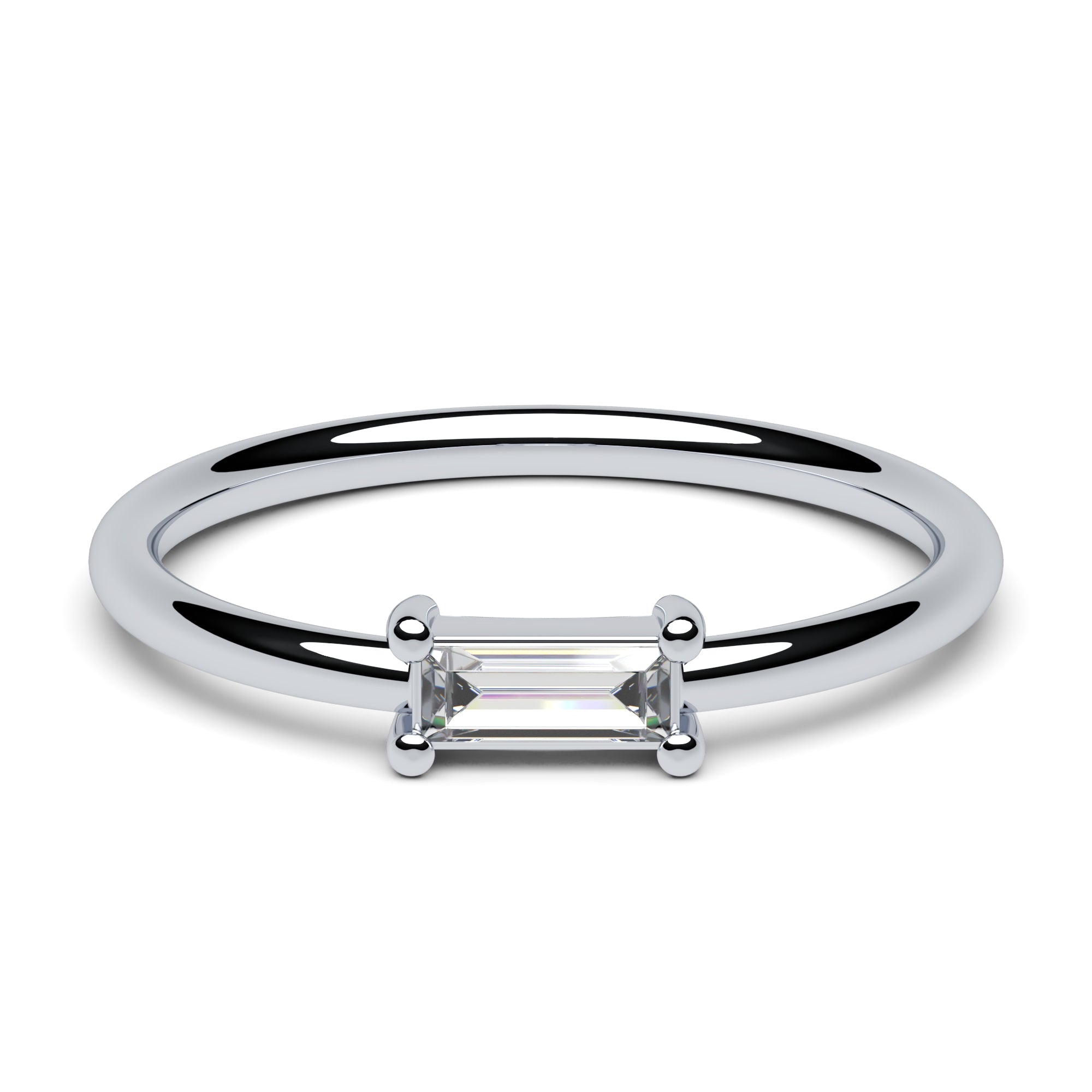 Ring Baguette Zirkonia