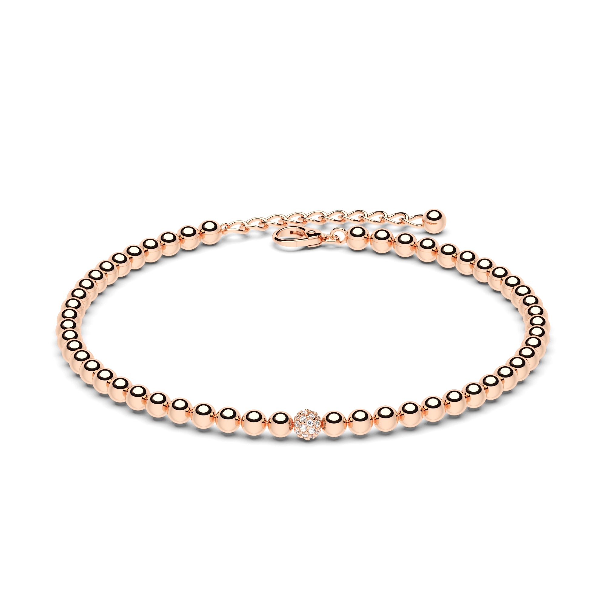 Kugelarmband Pavé