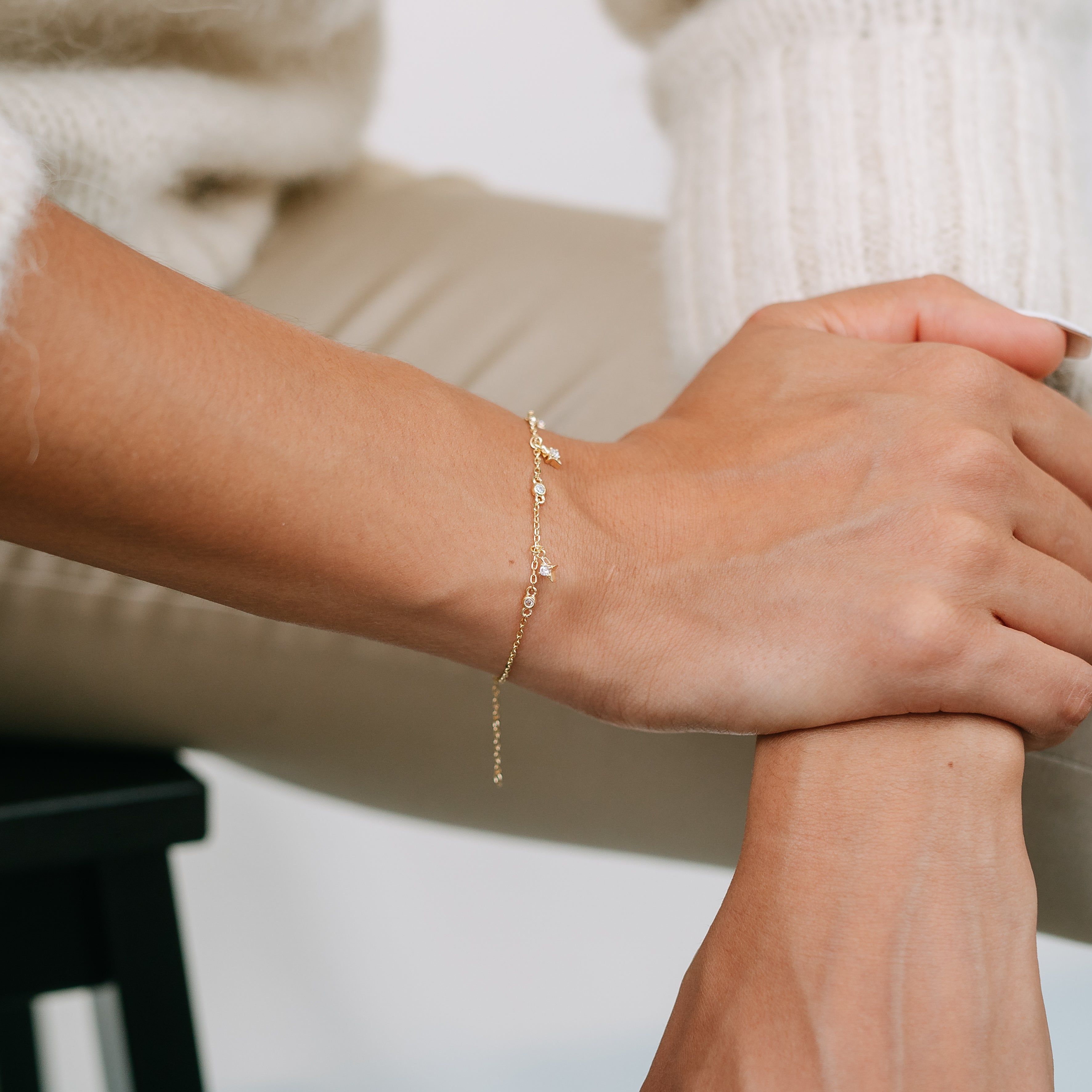 Armband mit Stern Zirkonia