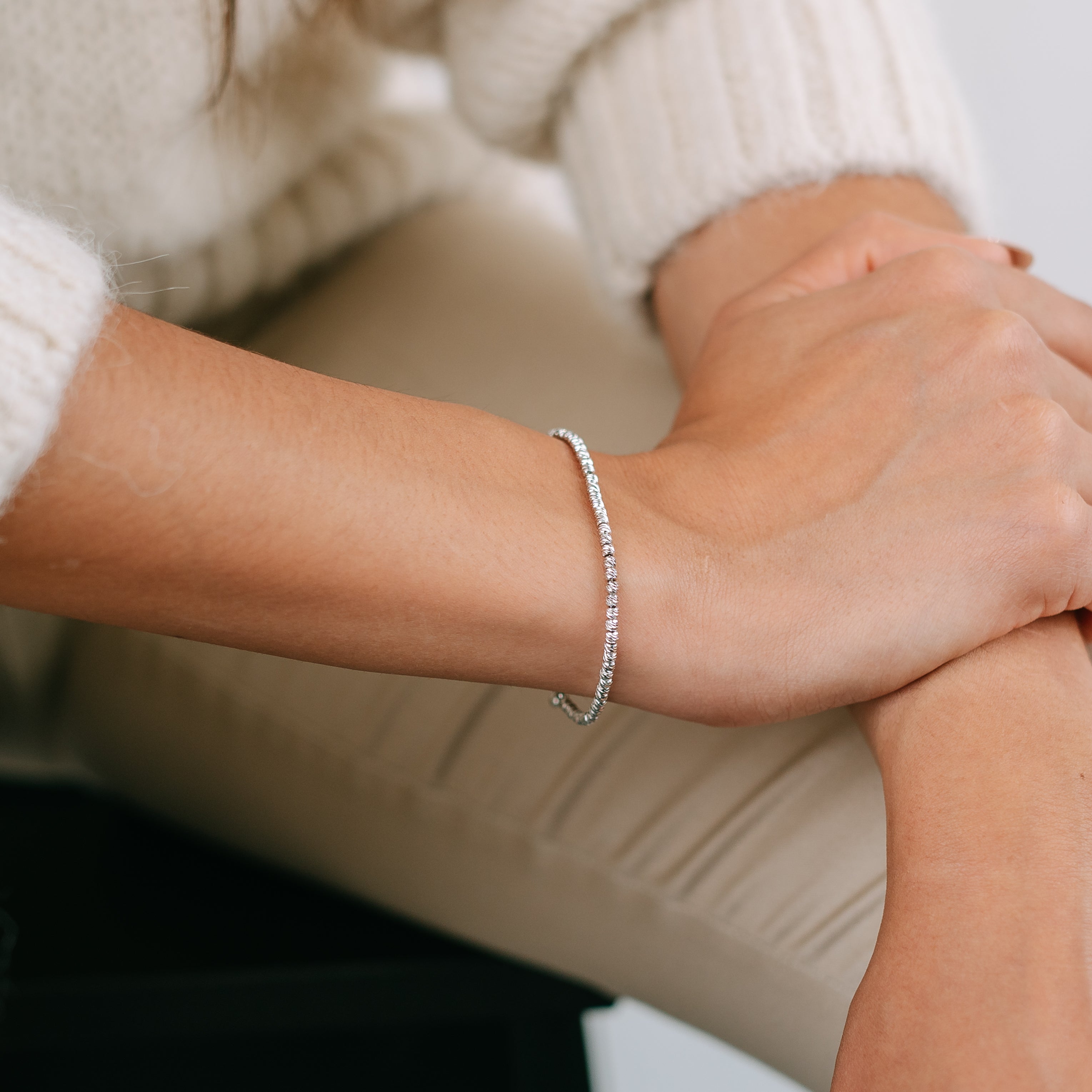 Armband Kugeln diamantiert