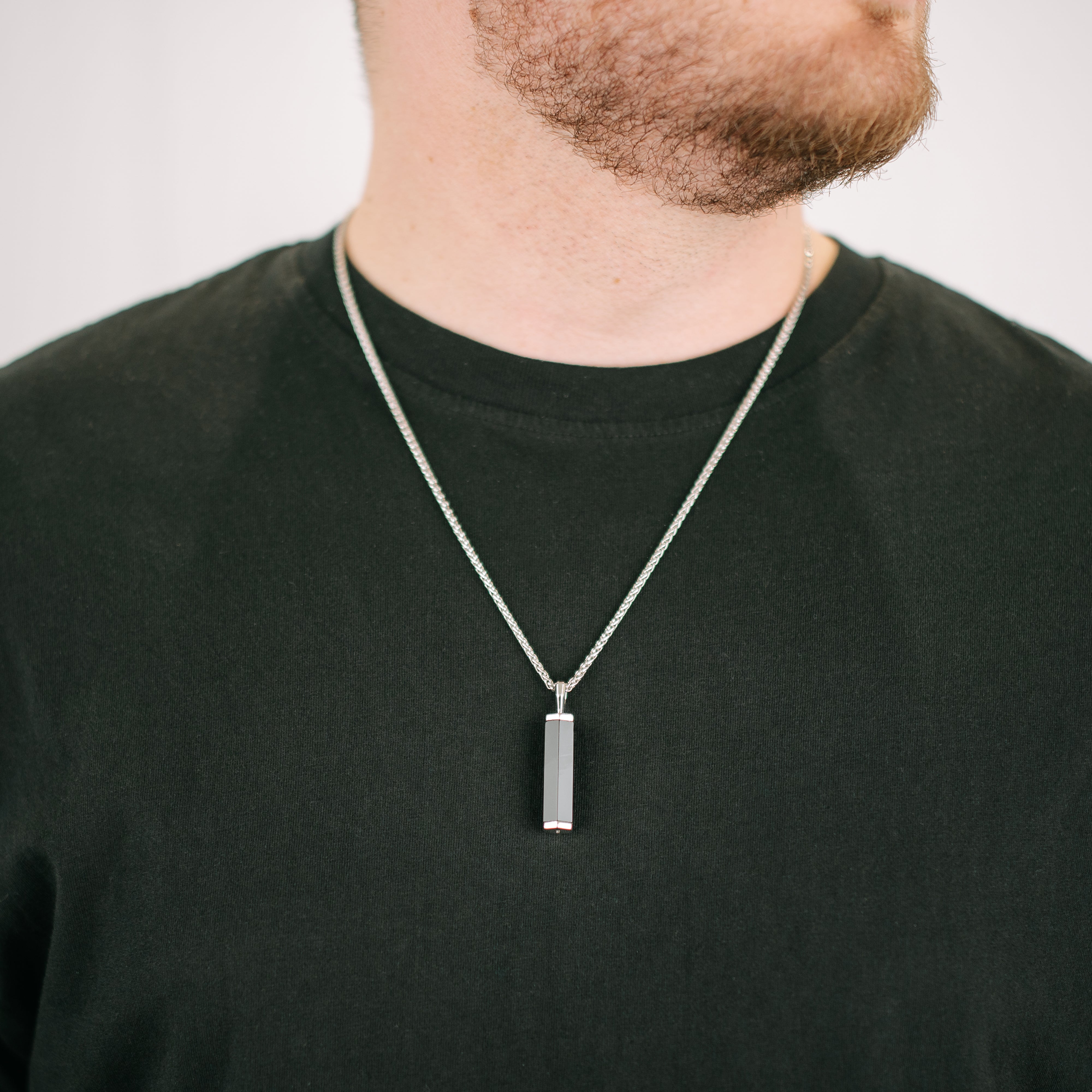 Anhänger Onyx Stab