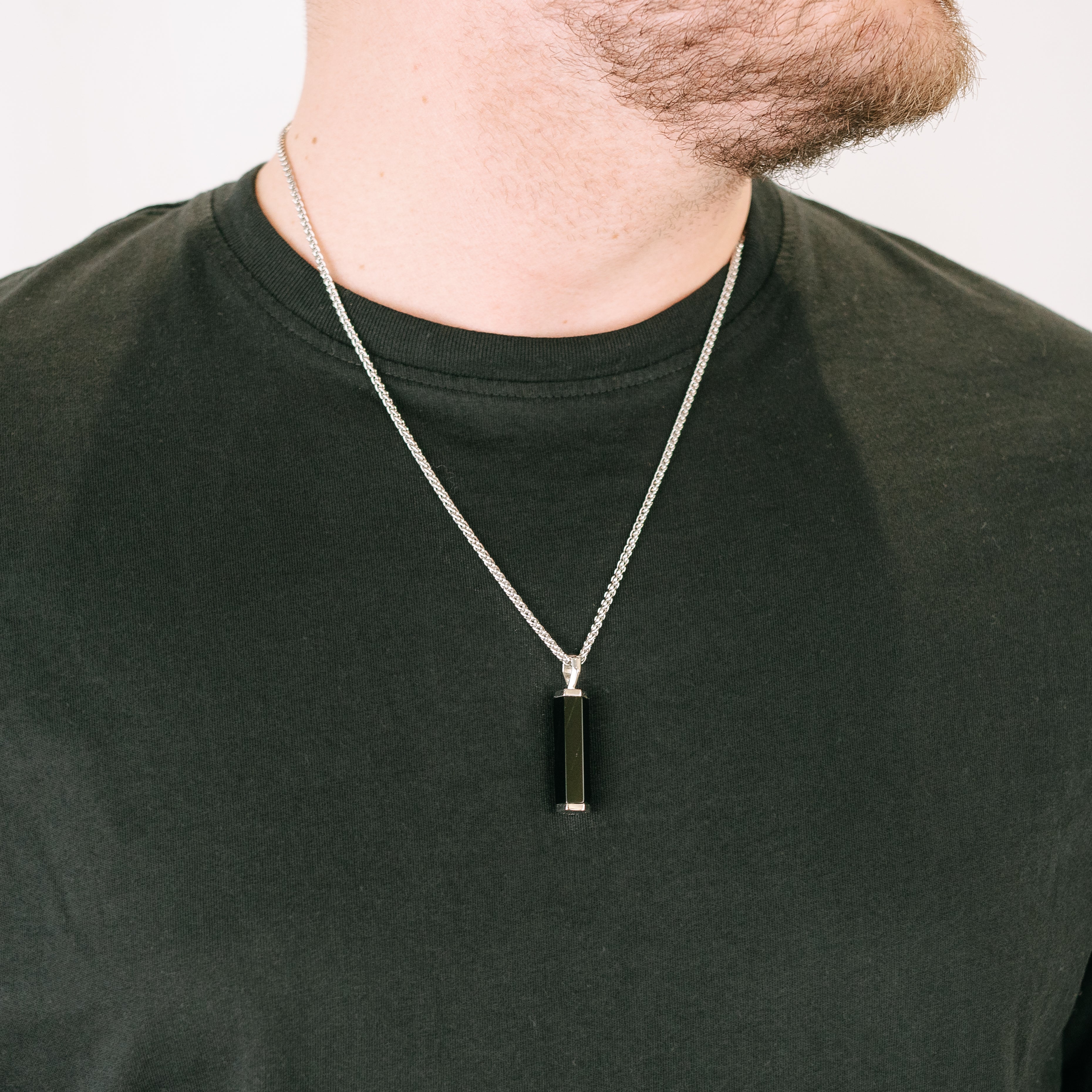 Anhänger Onyx Stab