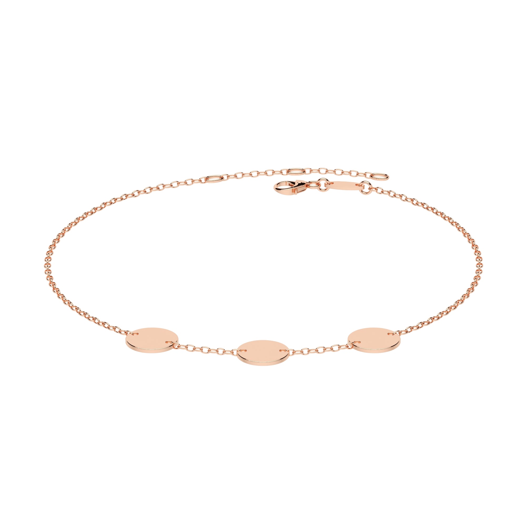 Armband mit drei Coins