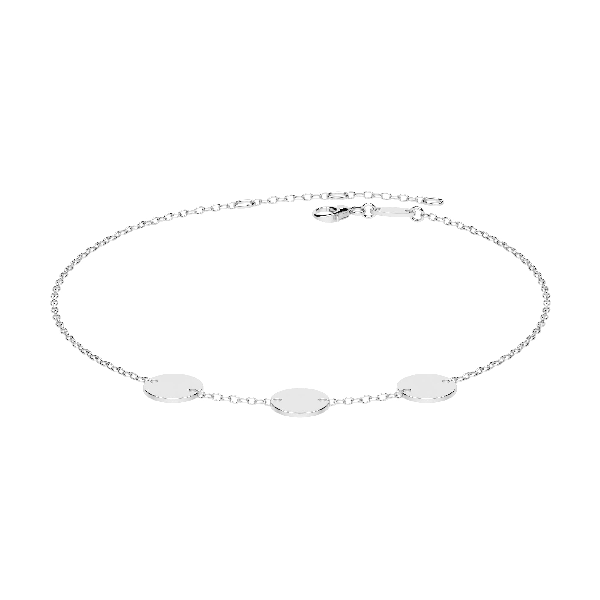 Armband mit drei Coins