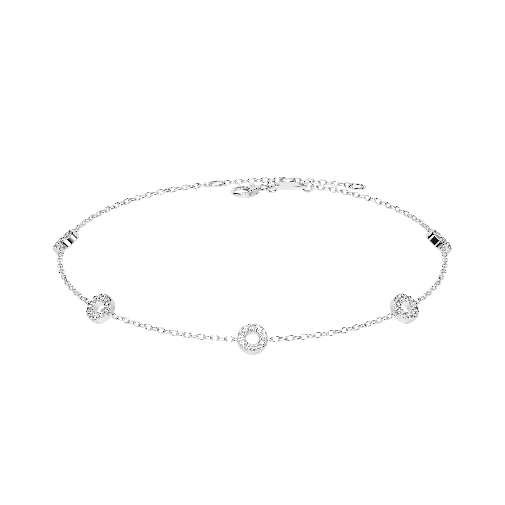 Armband Kreise Pavé