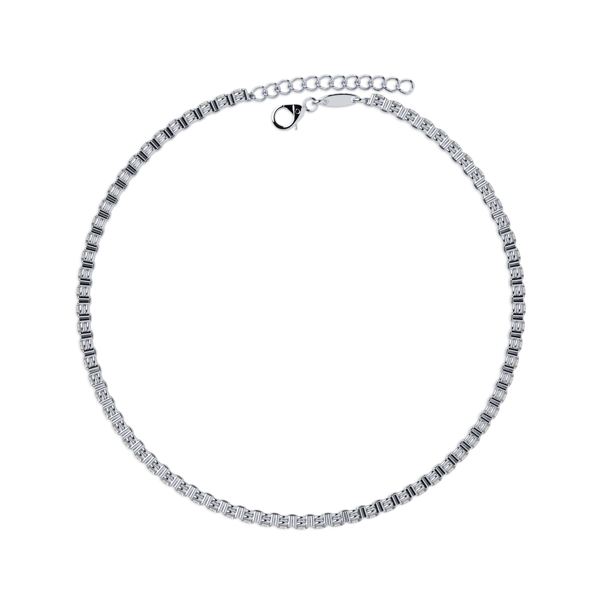 Tennisarmband weiße Zirkonia
