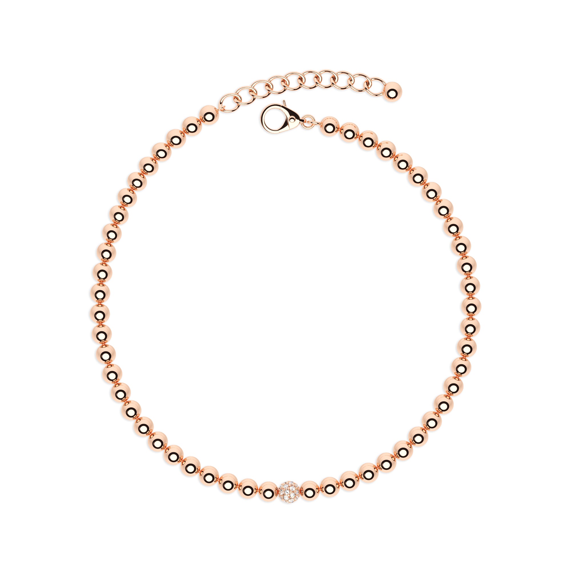 Kugelarmband Pavé