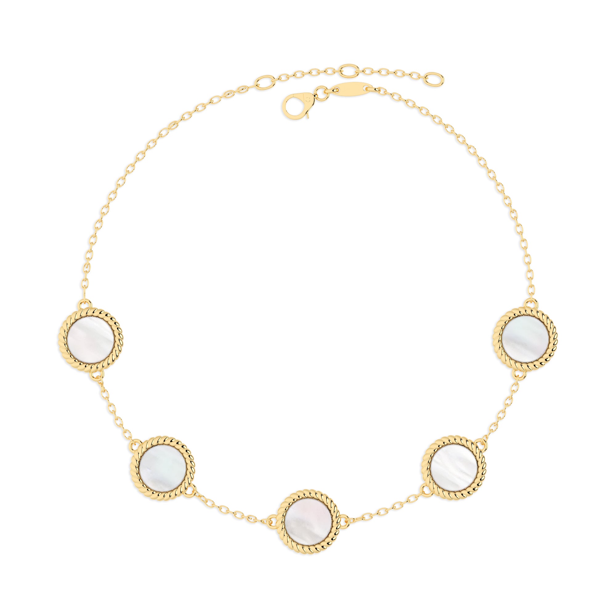 Armband Coins Perlmutt