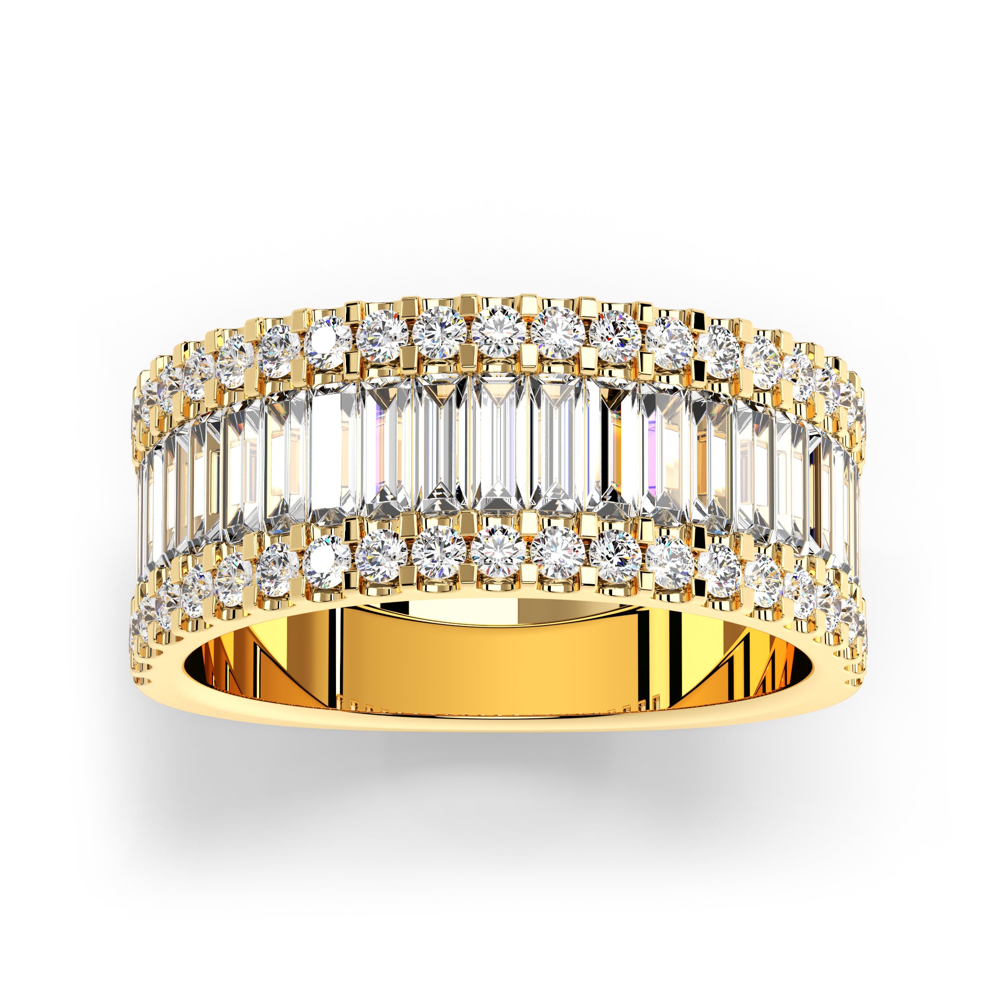 Ring Baguette Zirkonia