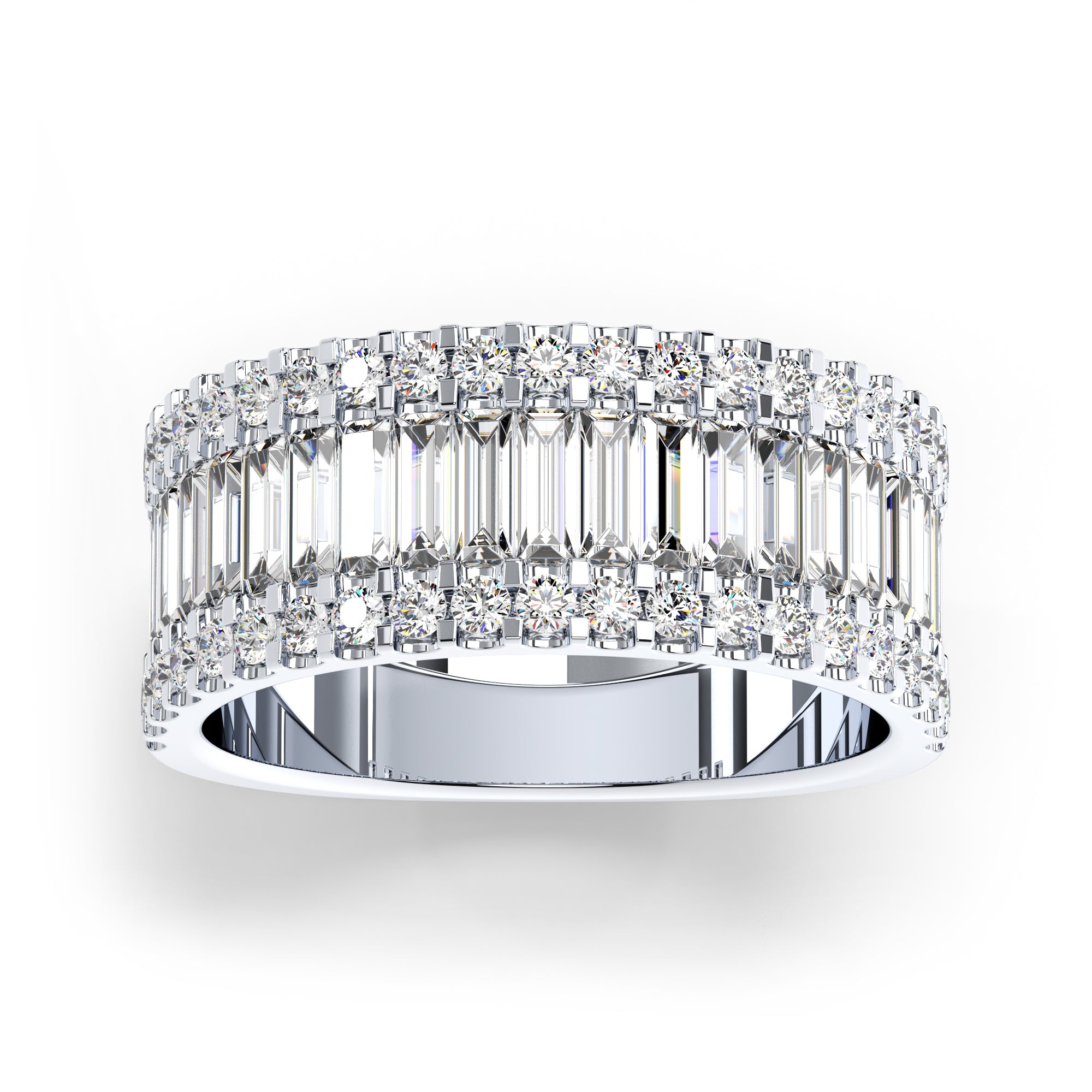 Ring Baguette Zirkonia