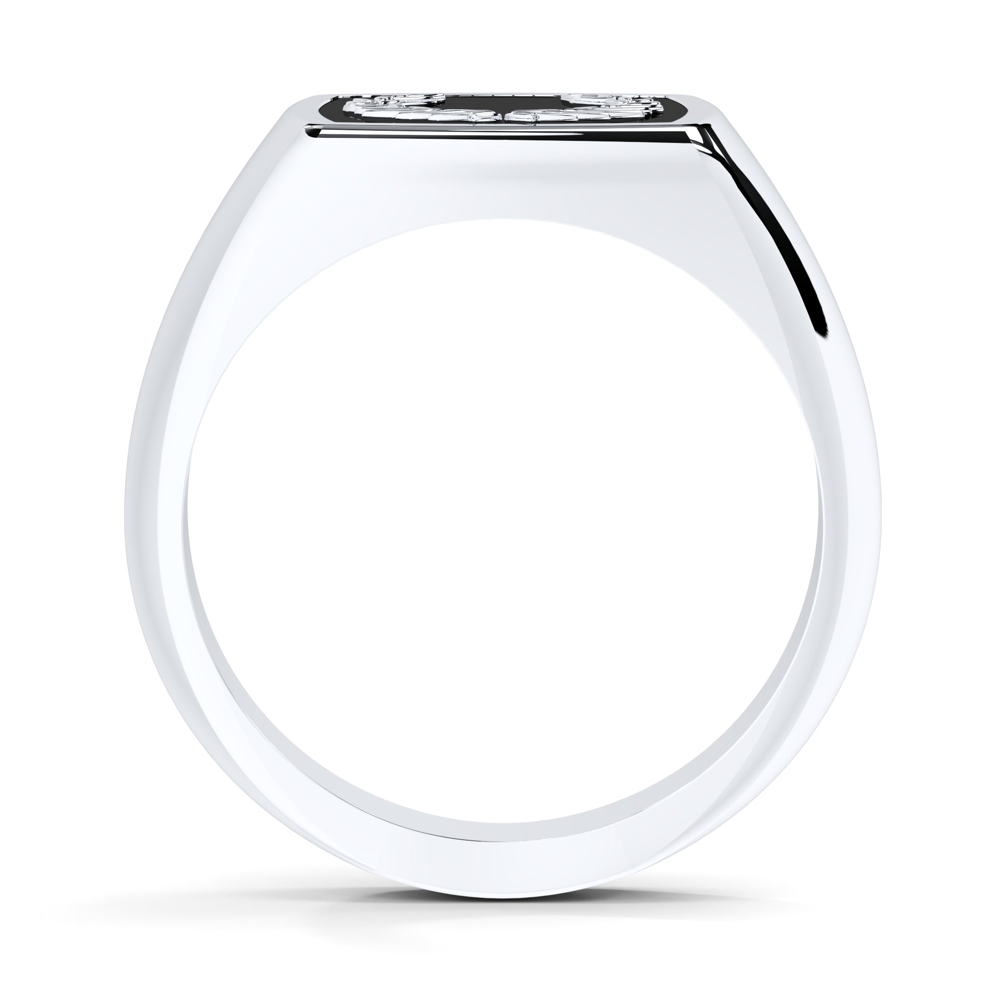 Ring Lorbeerkranz Onyx