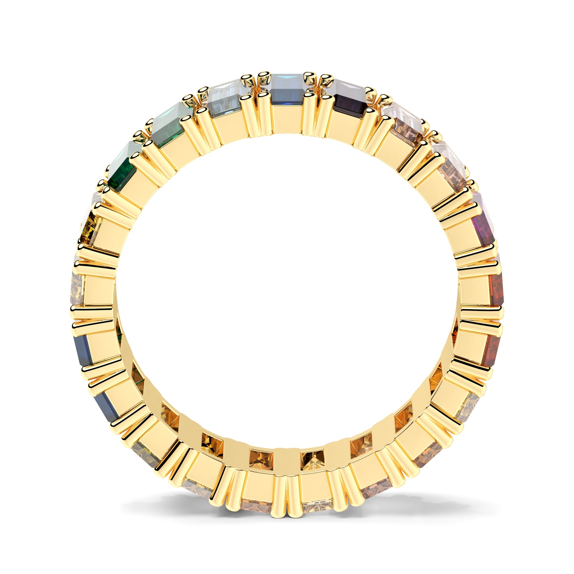 Ring Baguette Rainbow