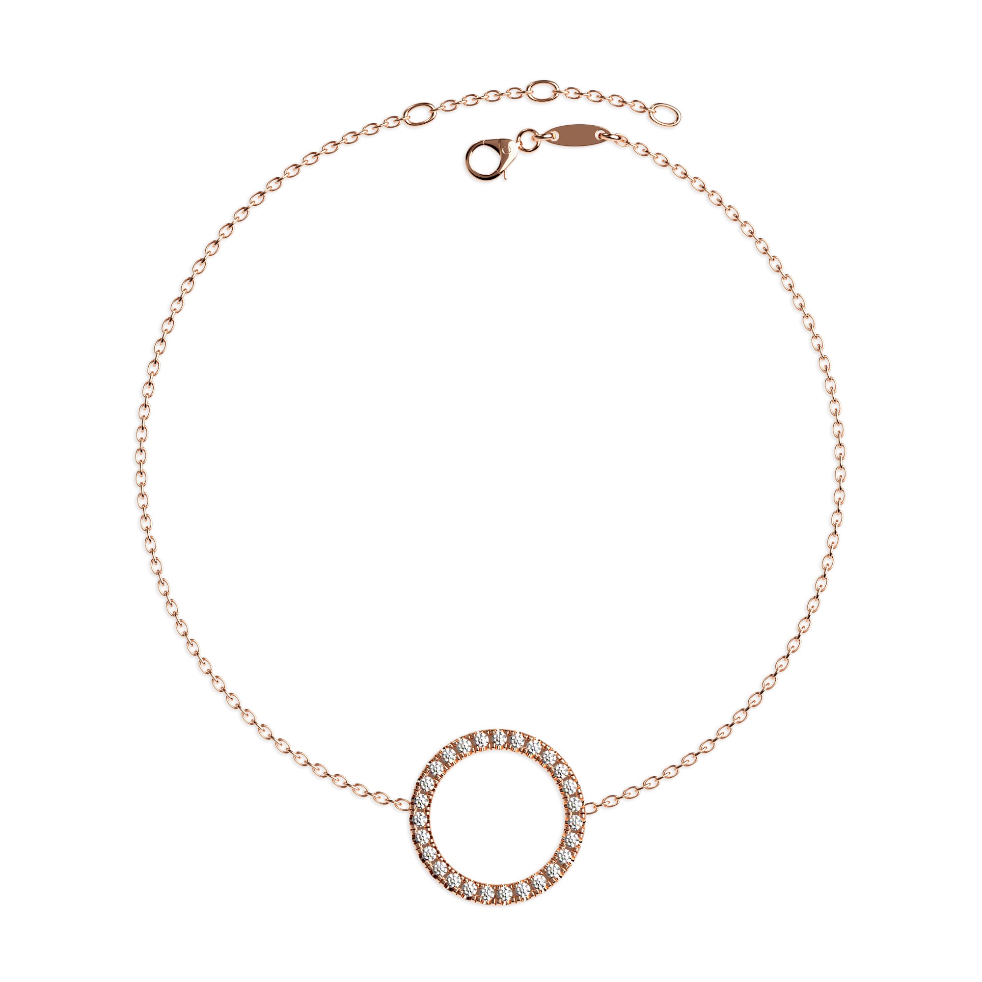 Armband Kreis Pavé