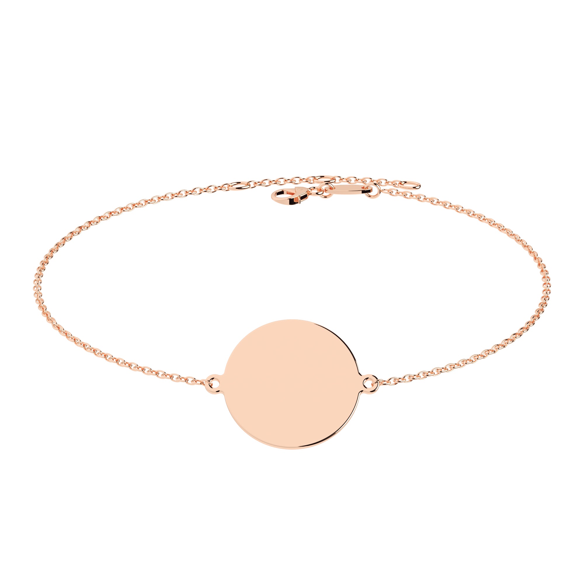 Armband Coin eingebunden