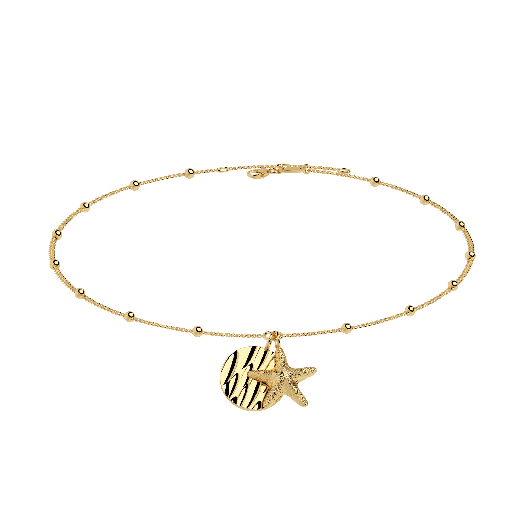 Fußkette Kugeln Coin Seestern