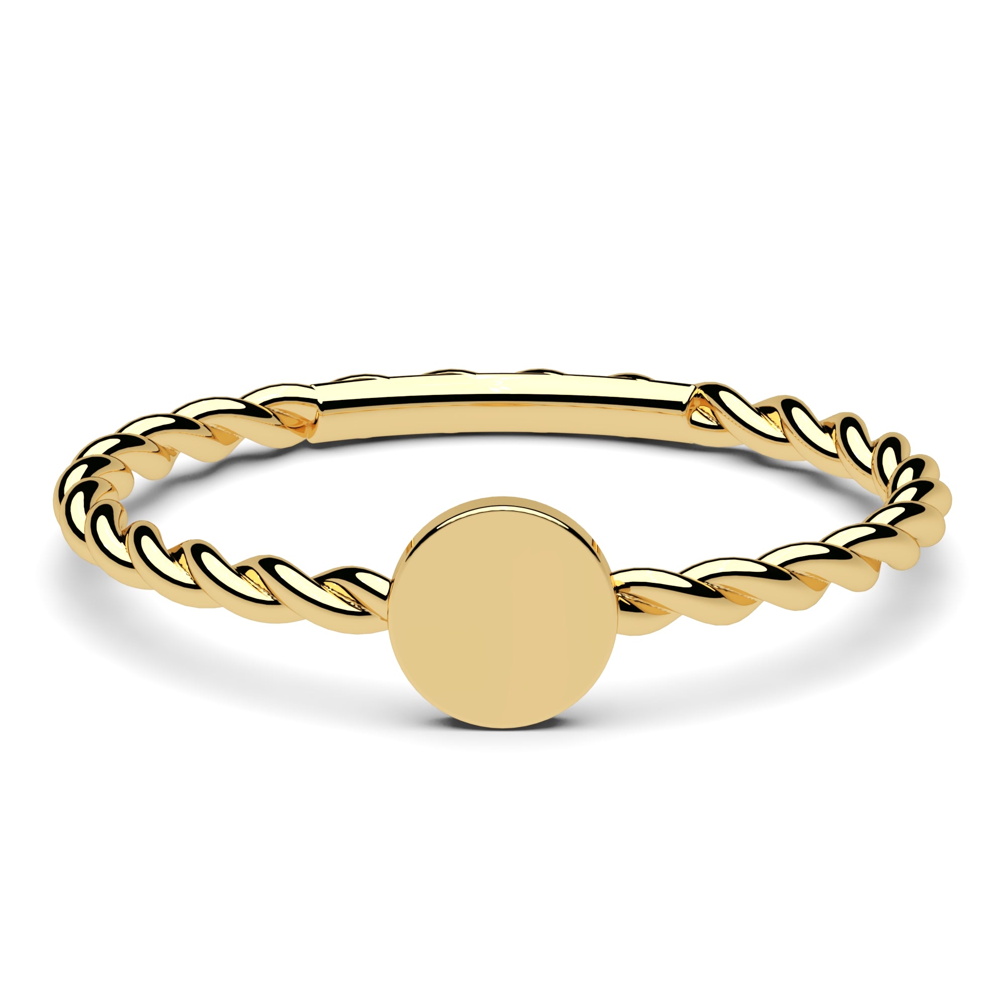 Ring Kordel Platte groß
