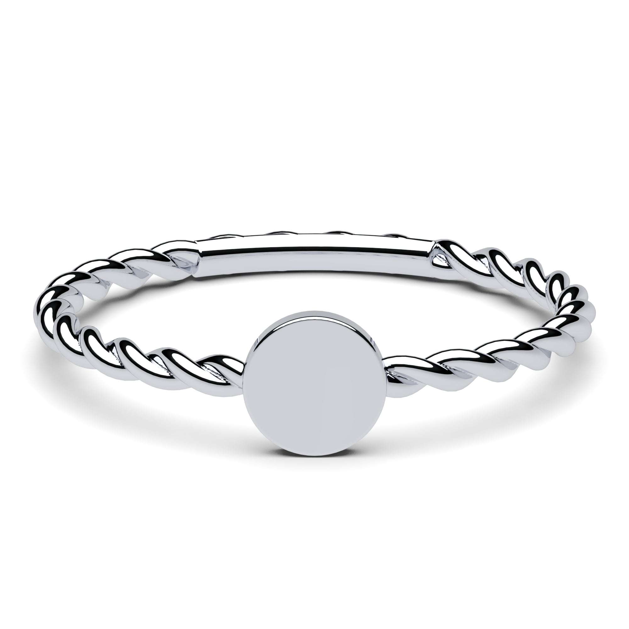 Ring Kordel Platte groß