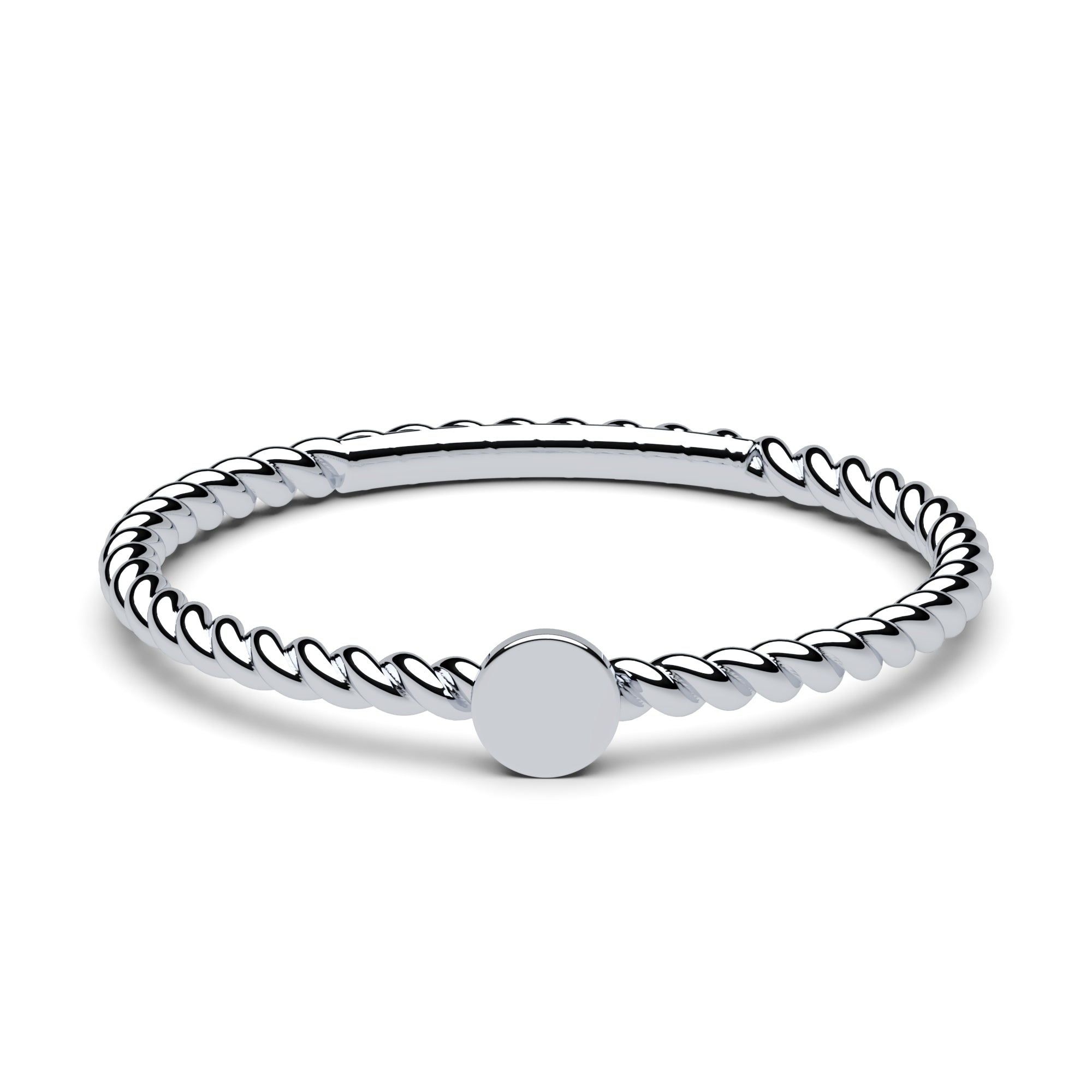 Ring Kordel Platte klein