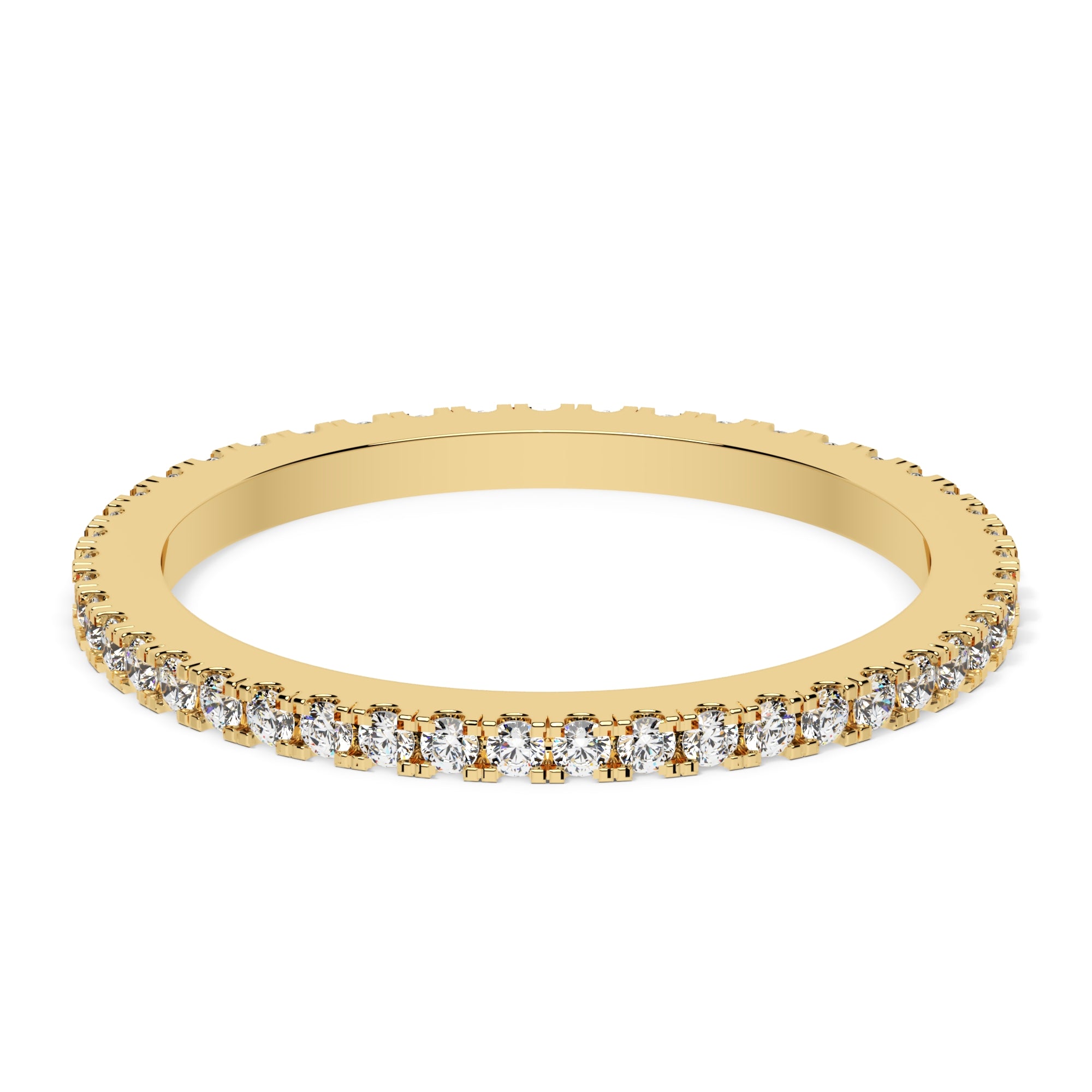 Ring Memoire fein weiße Zirkonia