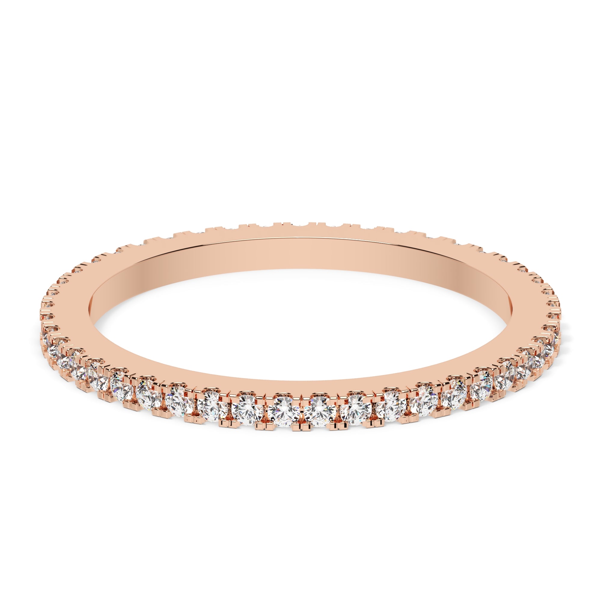 Ring Memoire fein weiße Zirkonia