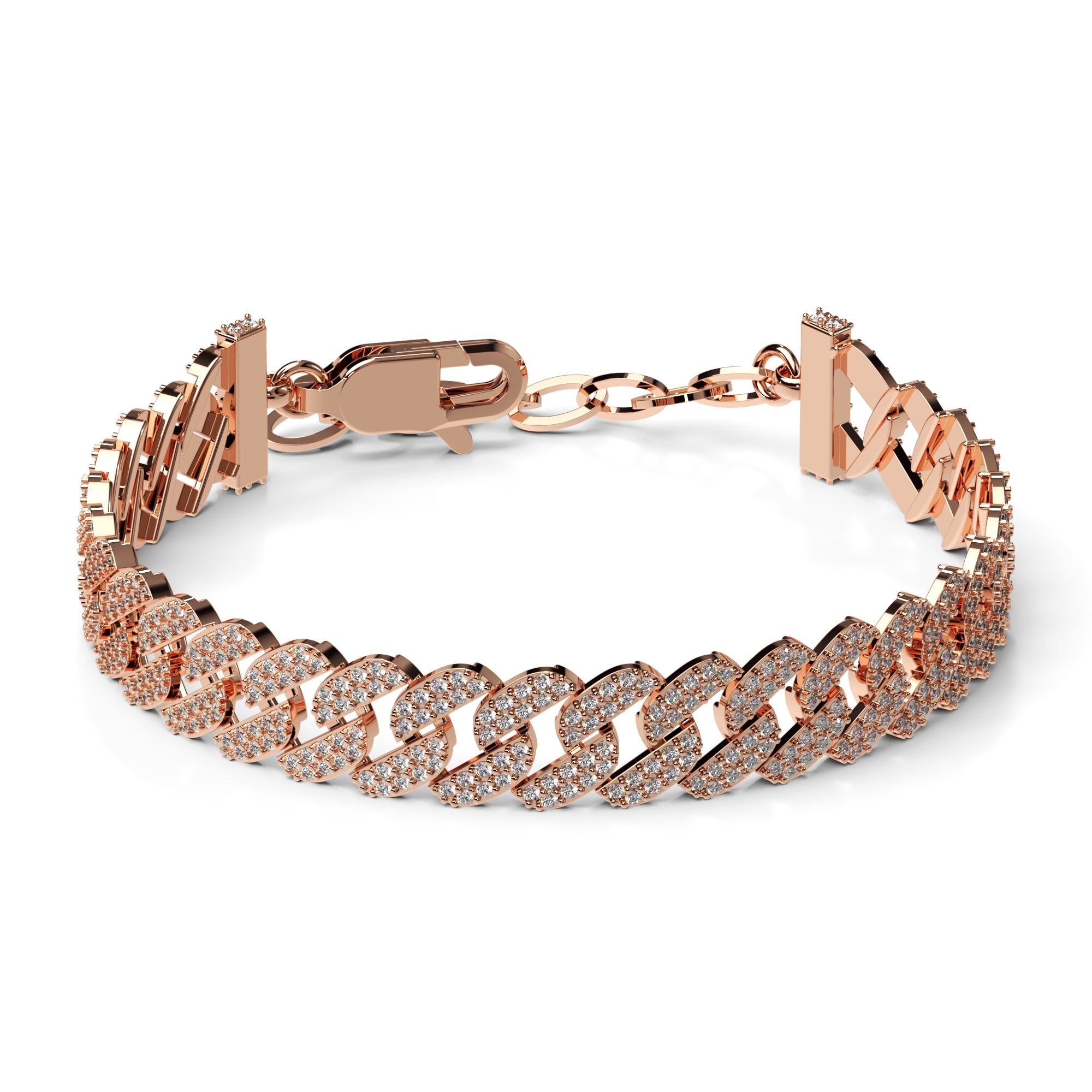 Panzerarmband Iced out