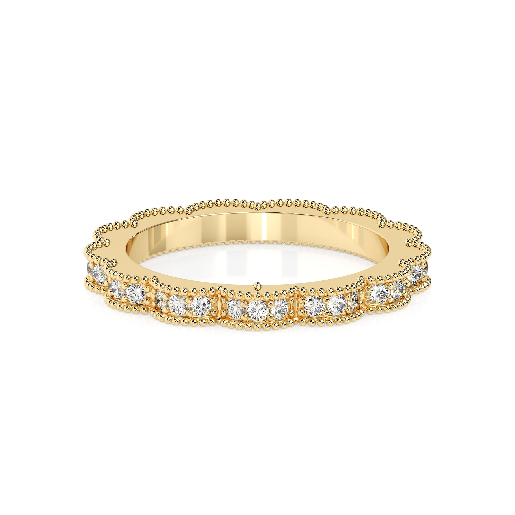 Ring Kugeln Pavé