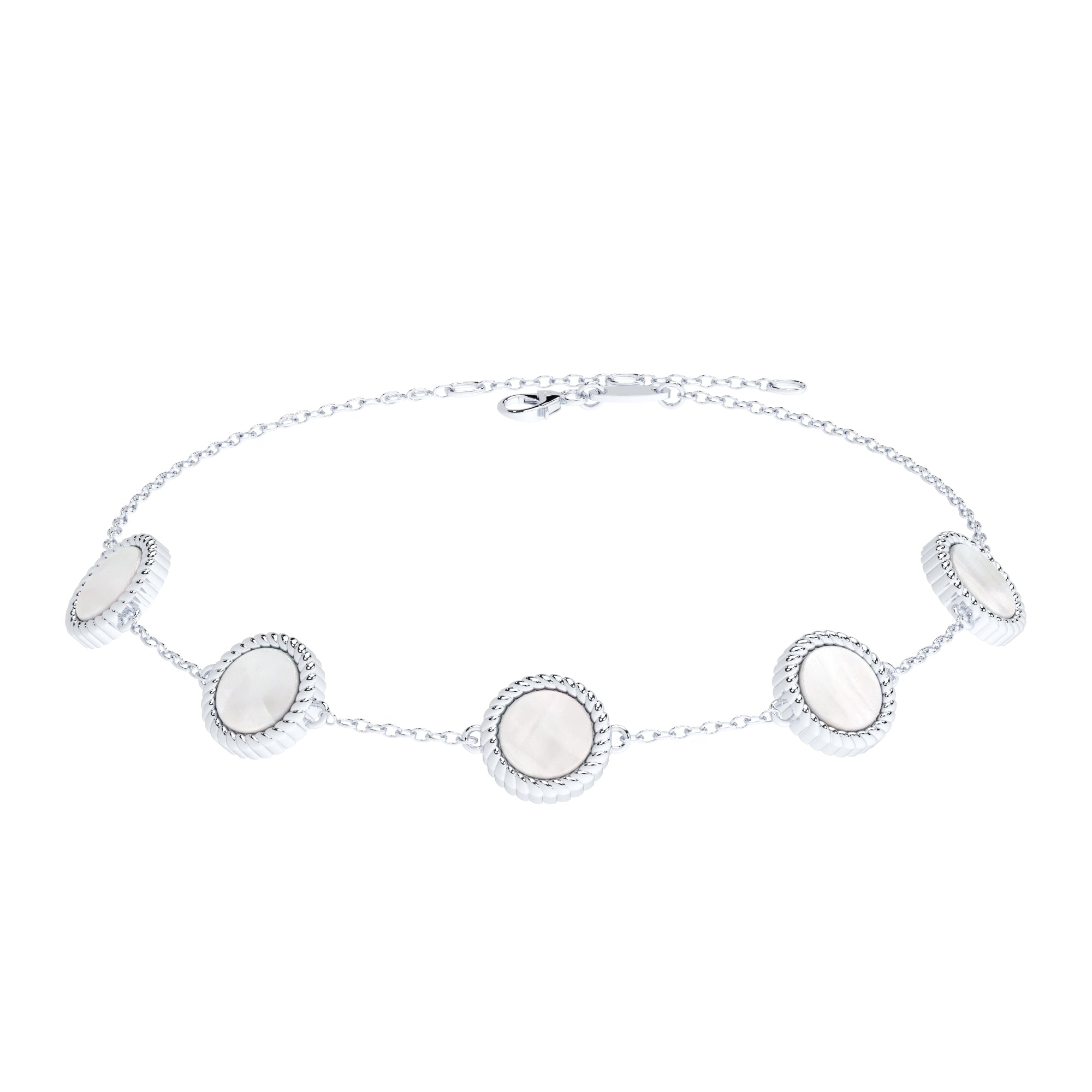 Armband Coins Perlmutt
