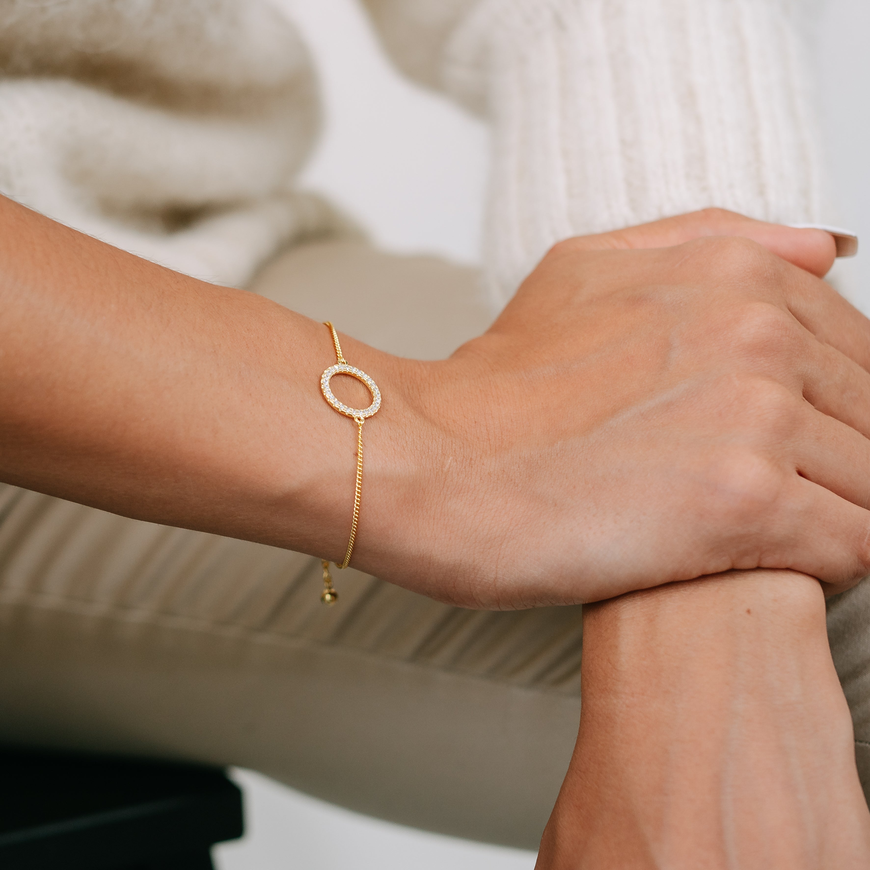 Armband Kreis Pavé