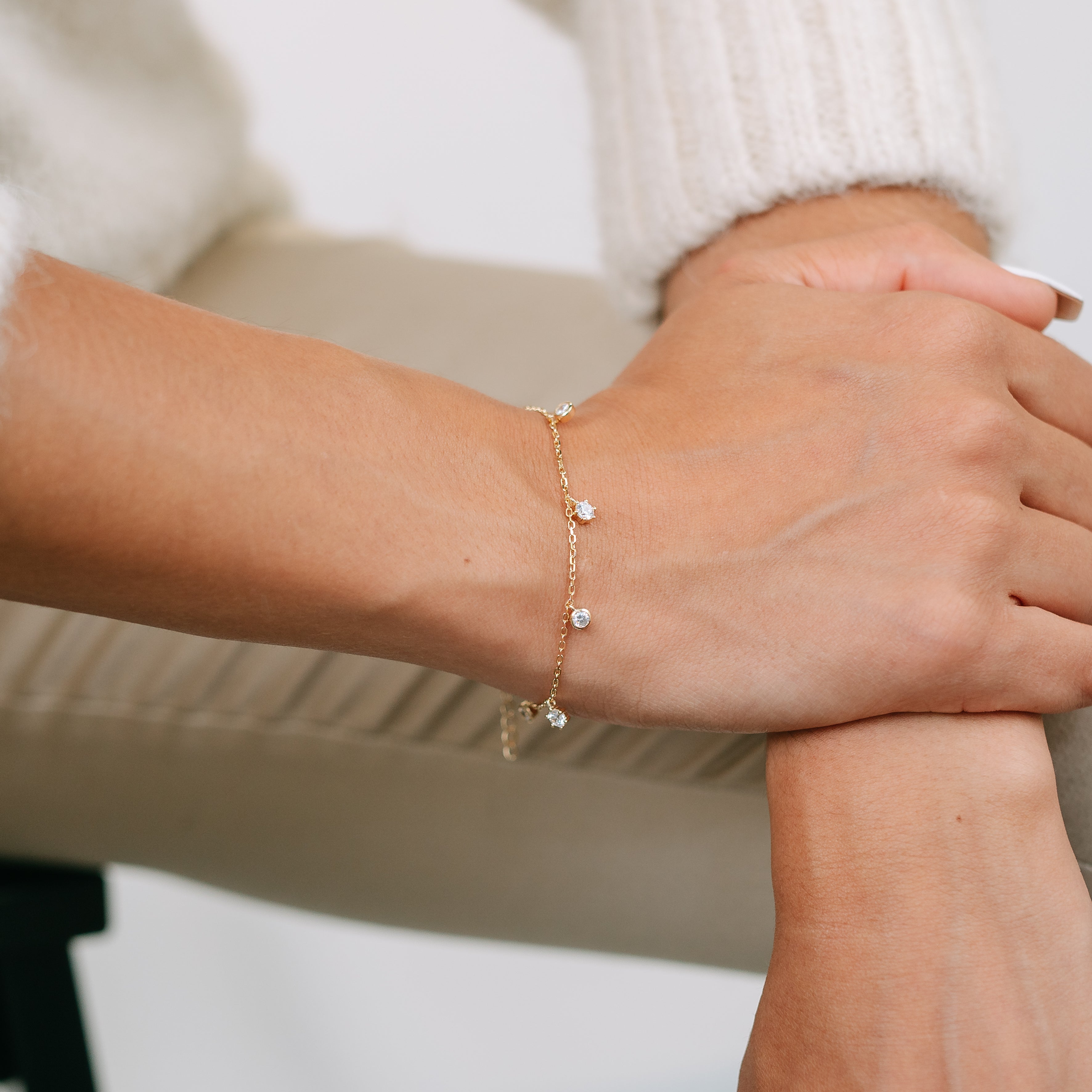 Armband 5 Steine