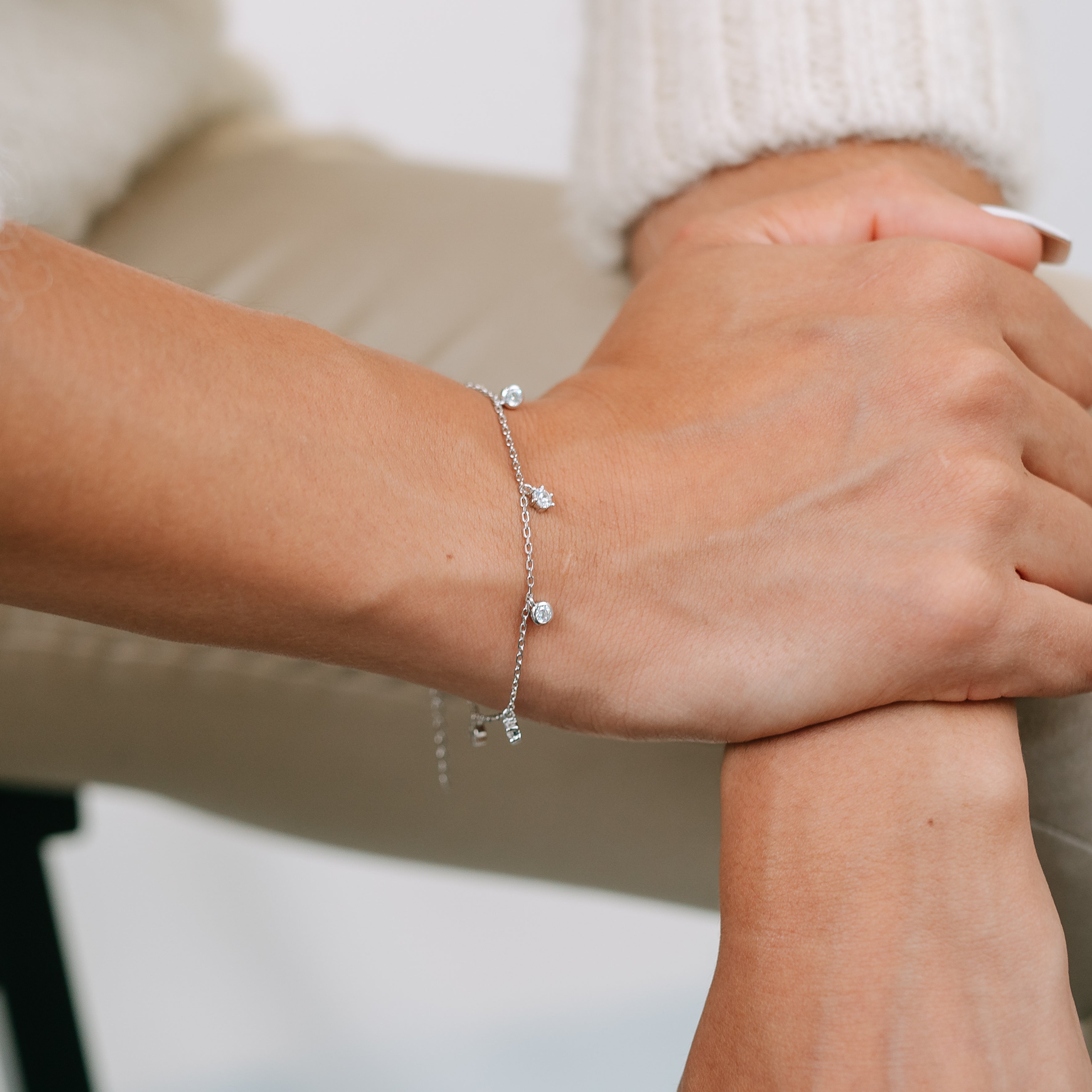 Armband 5 Steine