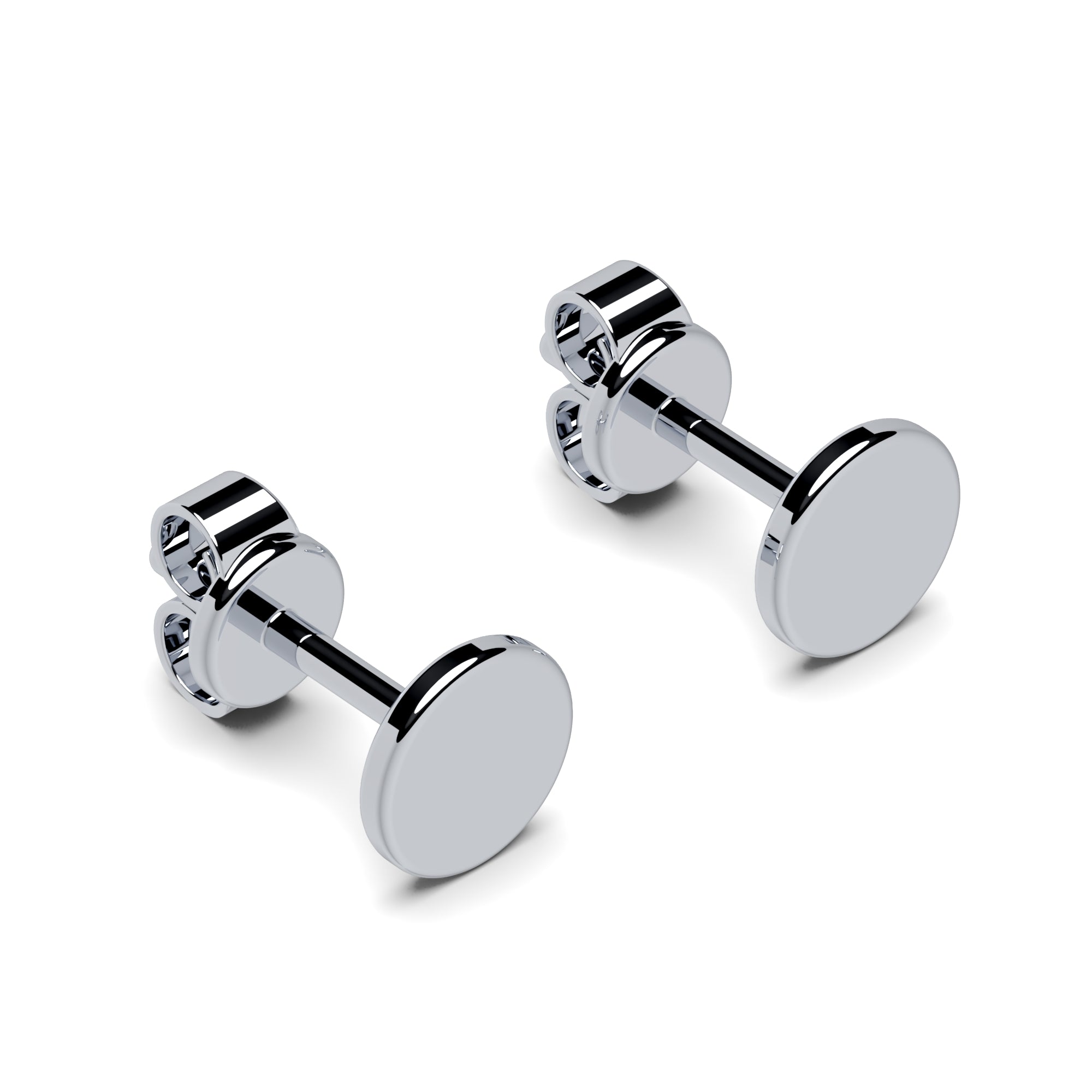 Ohrstecker Platte klein
