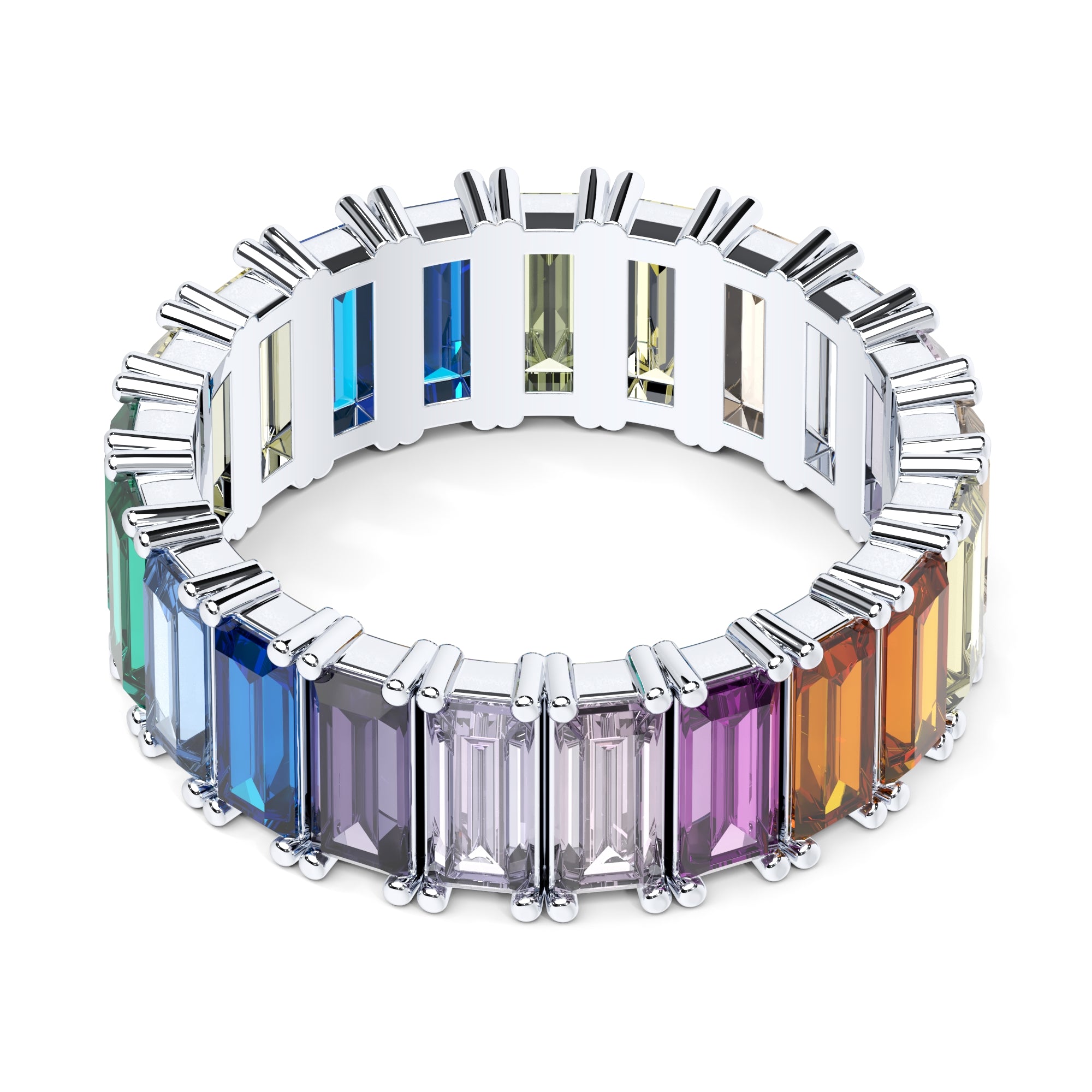 Ring Baguette Rainbow