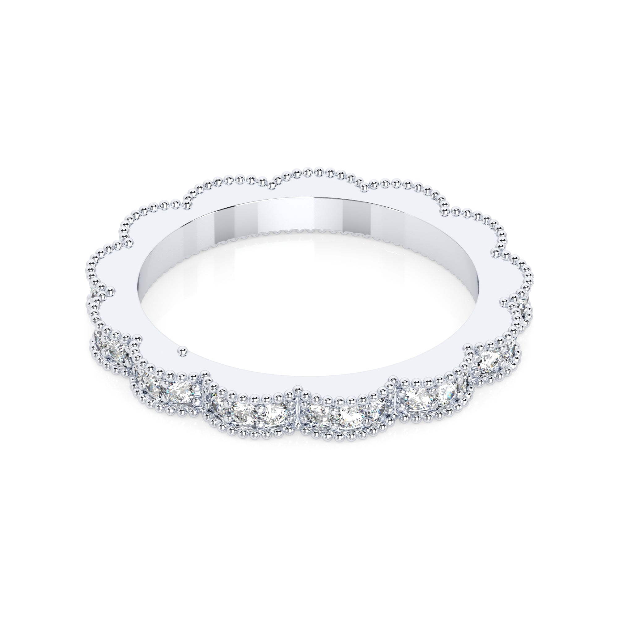 Ring Kugeln Pavé