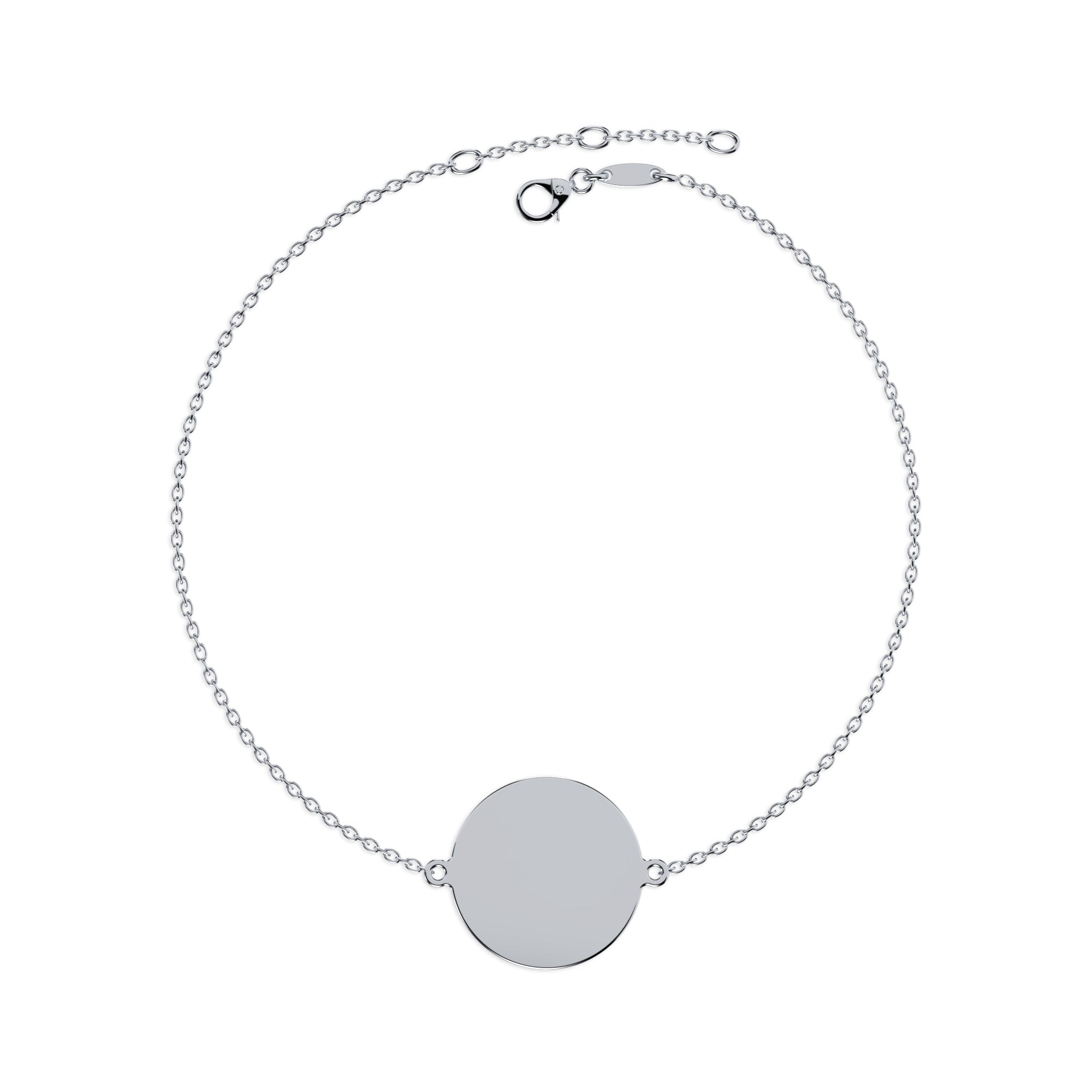 Armband Coin eingebunden