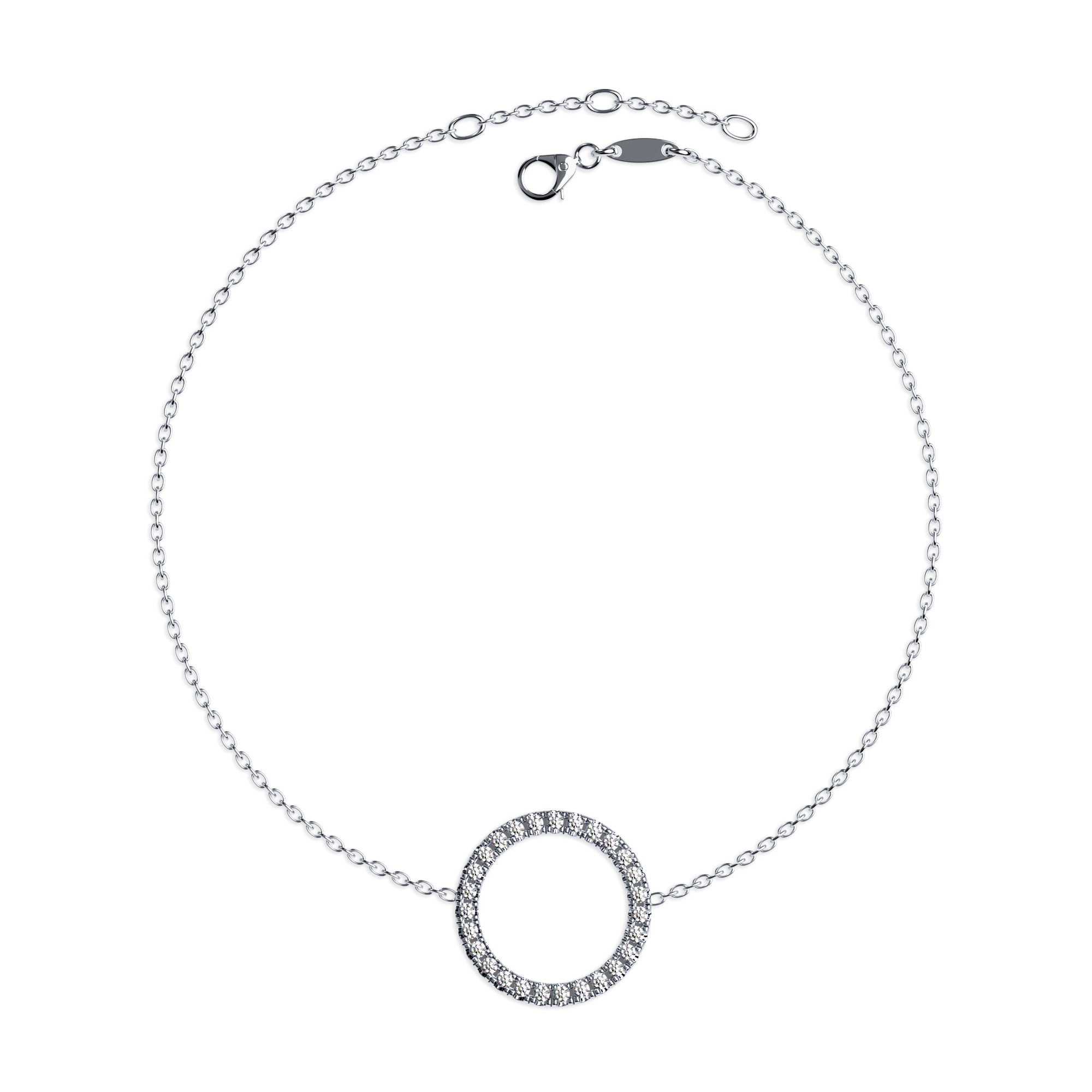 Armband Kreis Pavé