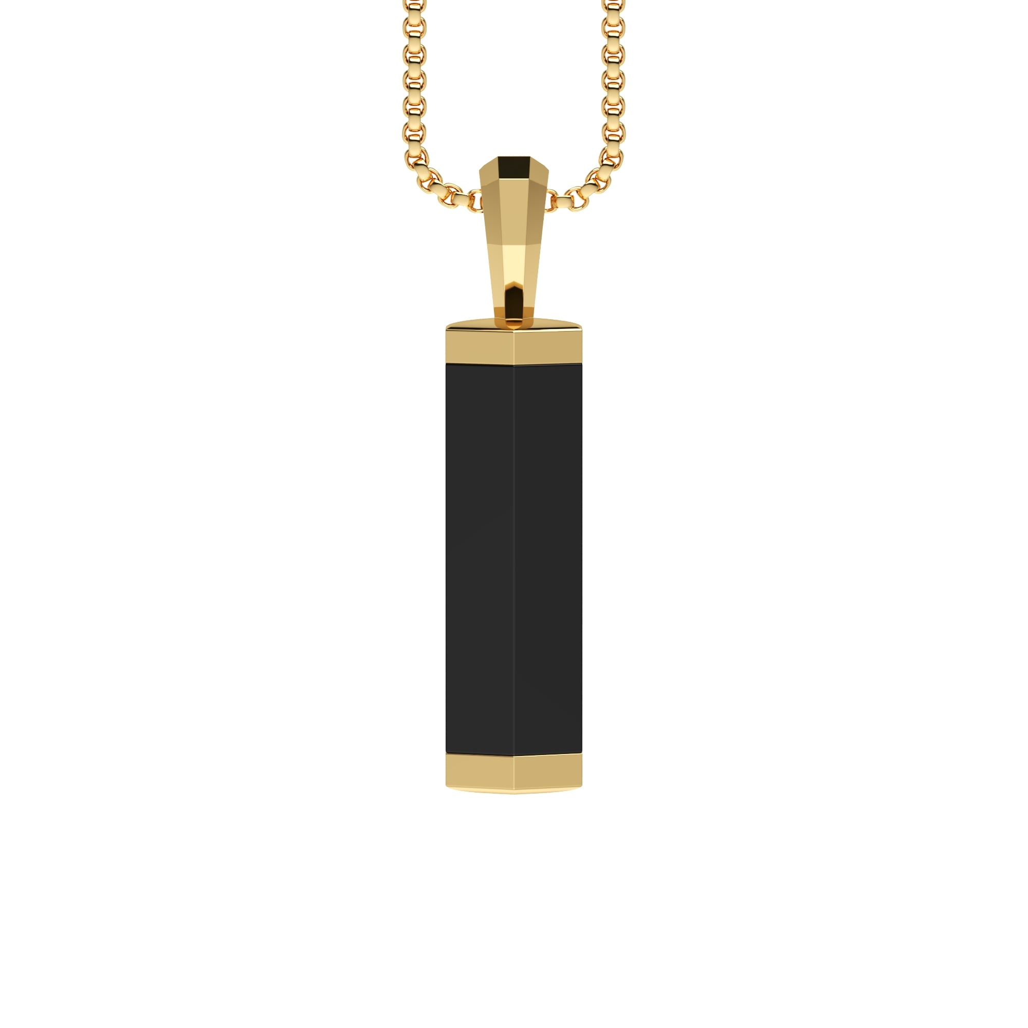 Anhänger Onyx Stab