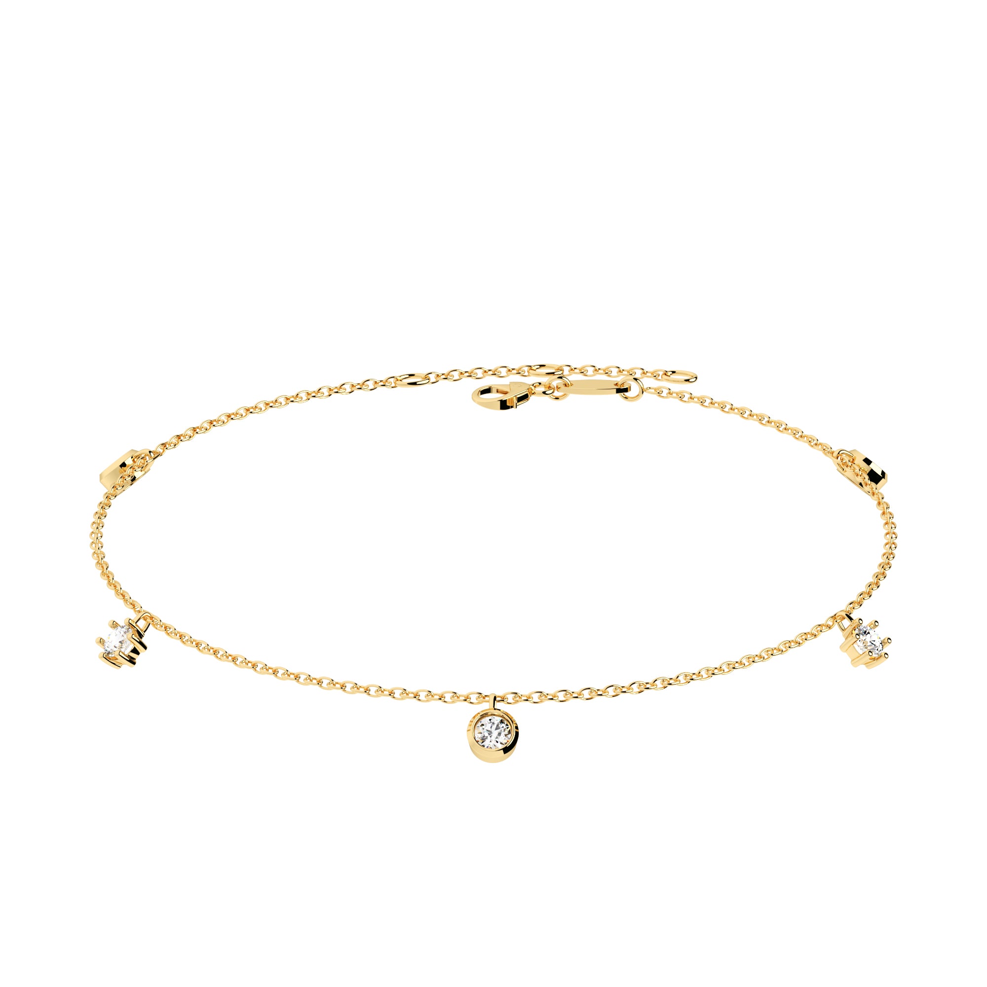 Armband 5 Steine