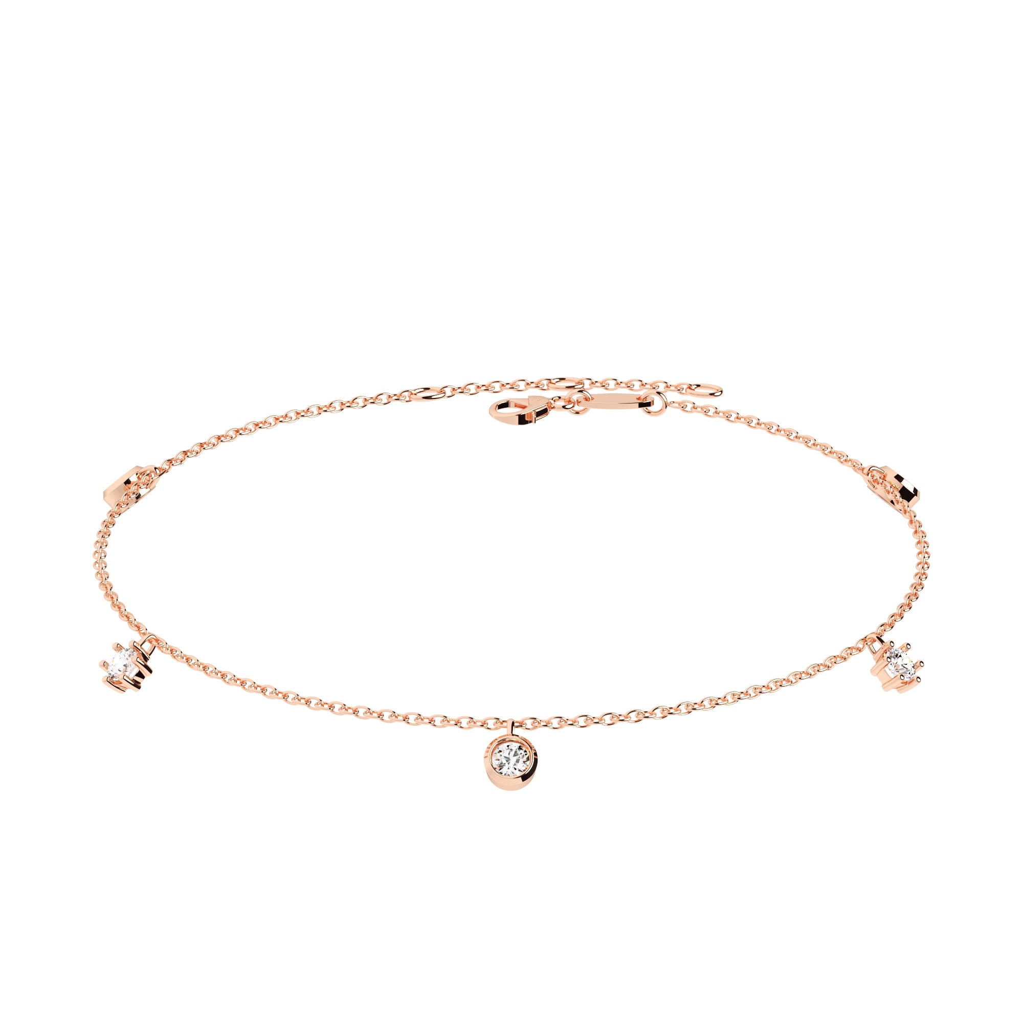 Armband 5 Steine