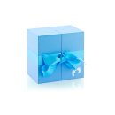 Baby Box  blau LWL silber