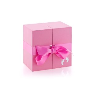 Baby Box rosa LWL silber