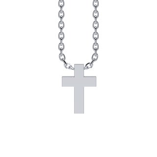 Halskette Kreuz Silber