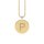 Letters with Love - Coin Buchstabe P Gold